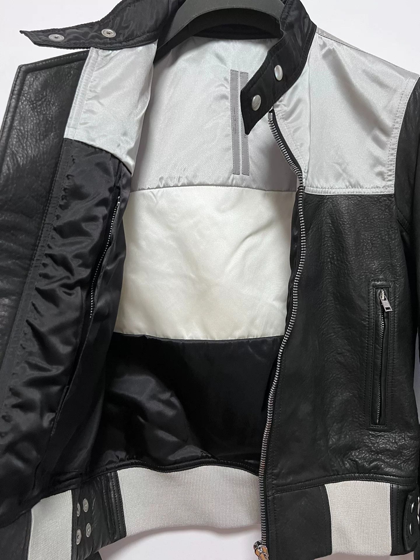 Rick Owens Rick Owens SS20 Short Leather Jacket Size US S / EU 44-46 / 1 - 3 Thumbnail