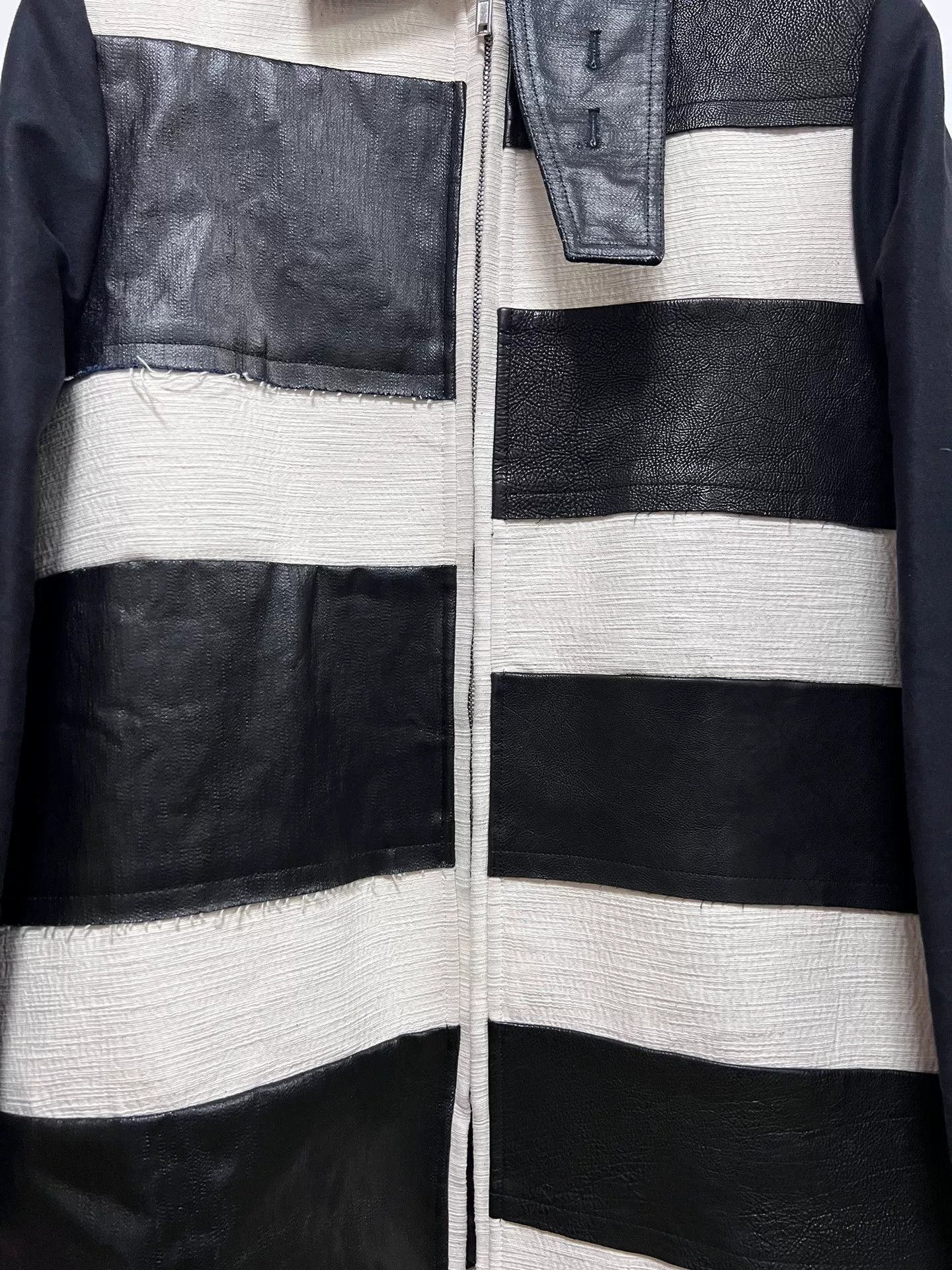 Rick Owens Rick Owens Striped Down Jacket FW17 Size US M / EU 48-50 / 2 - 2 Thumbnail