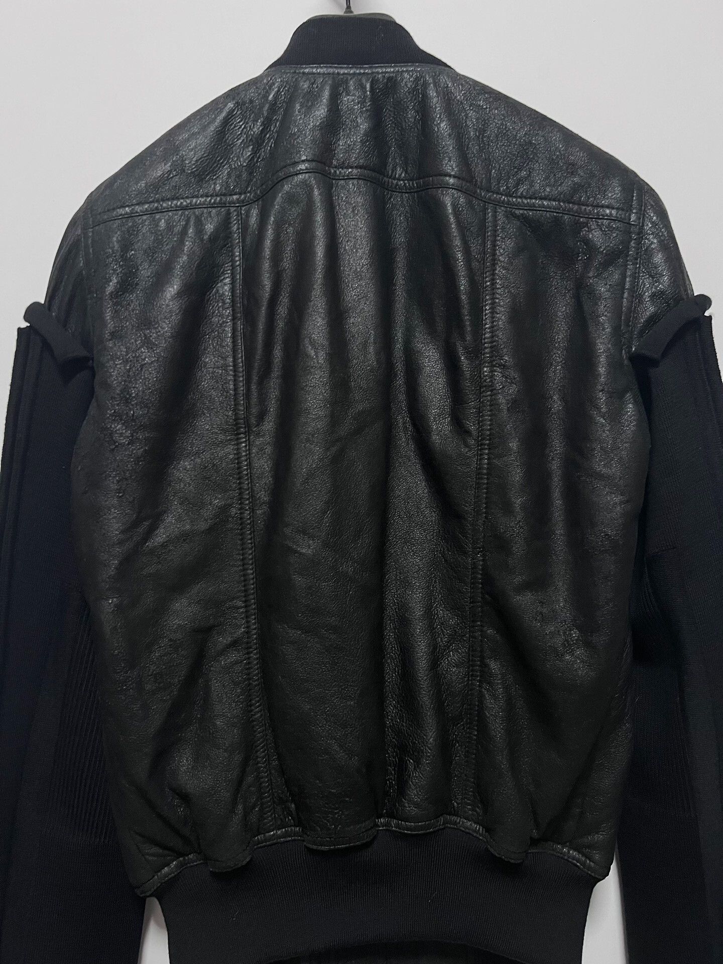 Rick Owens Rick Owens Black Lambskin MA-1 Jacket Size US M / EU 48-50 / 2 - 6 Thumbnail
