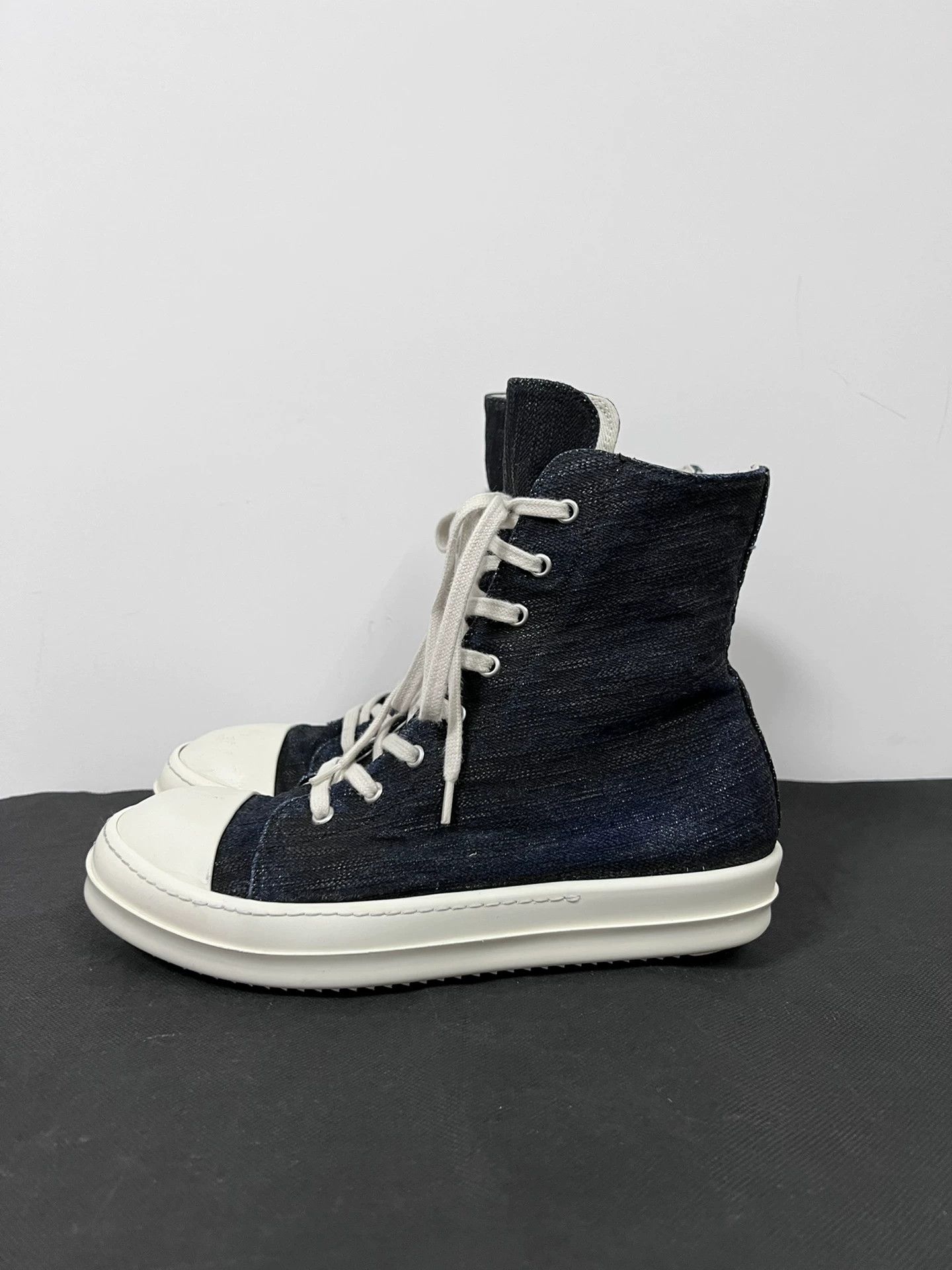 Rick Owens Rick Owens High-Top Sneakers Size 41.5 Size US 8.5 / EU 41-42 - 5 Thumbnail