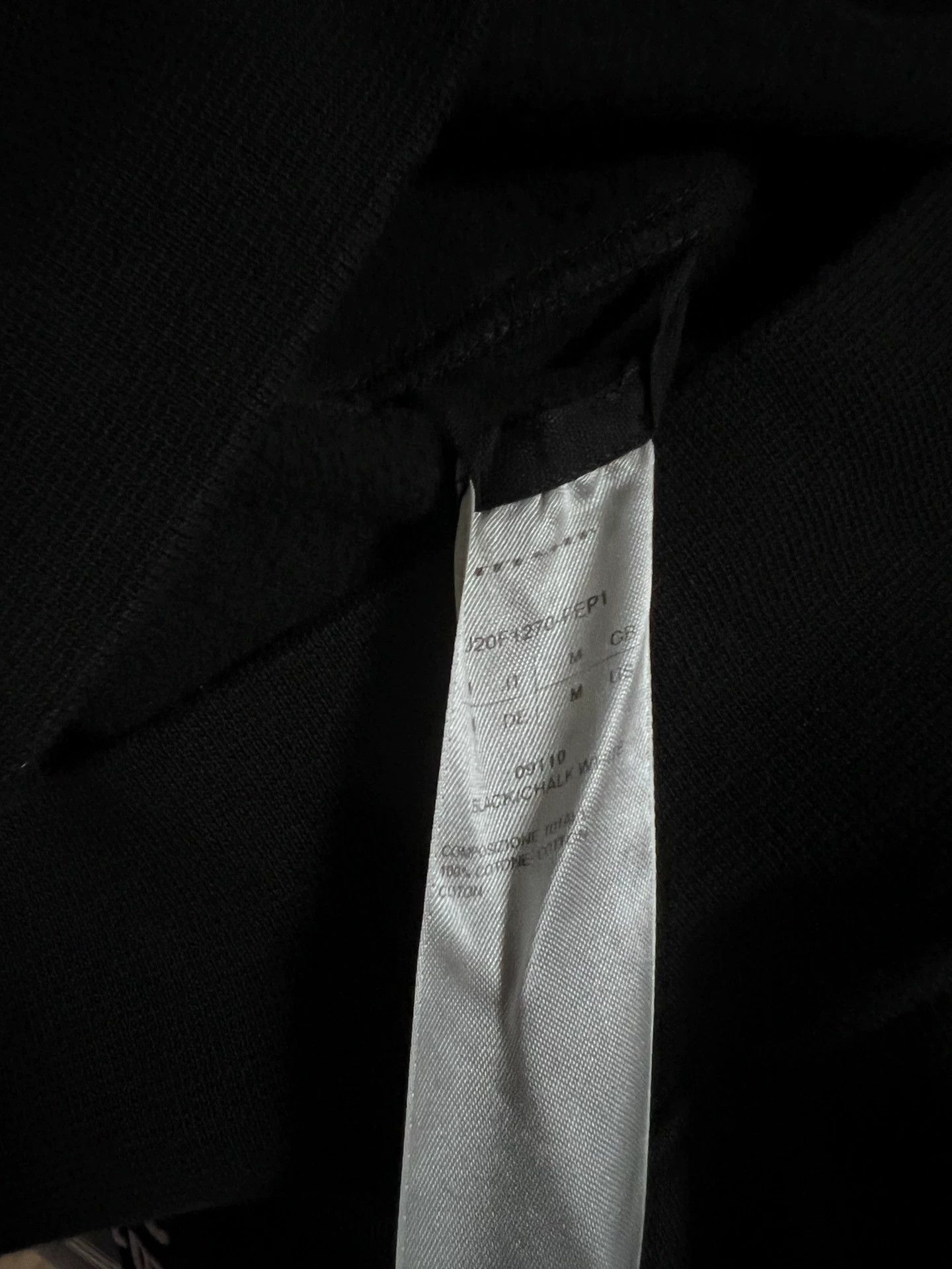 Rick Owens Rick Owens Crewneck Sweatshirt Black/Chalk Size US M / EU 48-50 / 2 - 3 Thumbnail