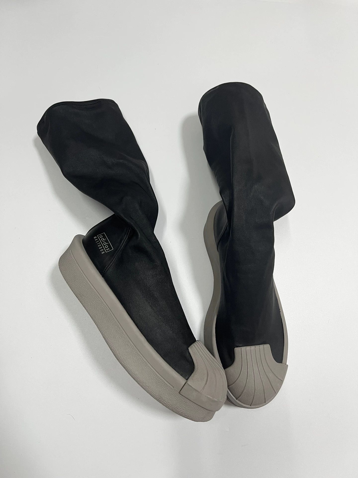 Rick Owens Rick Owens Collaboration Shell Toe Boots Size US 7 / EU 40 - 3 Thumbnail