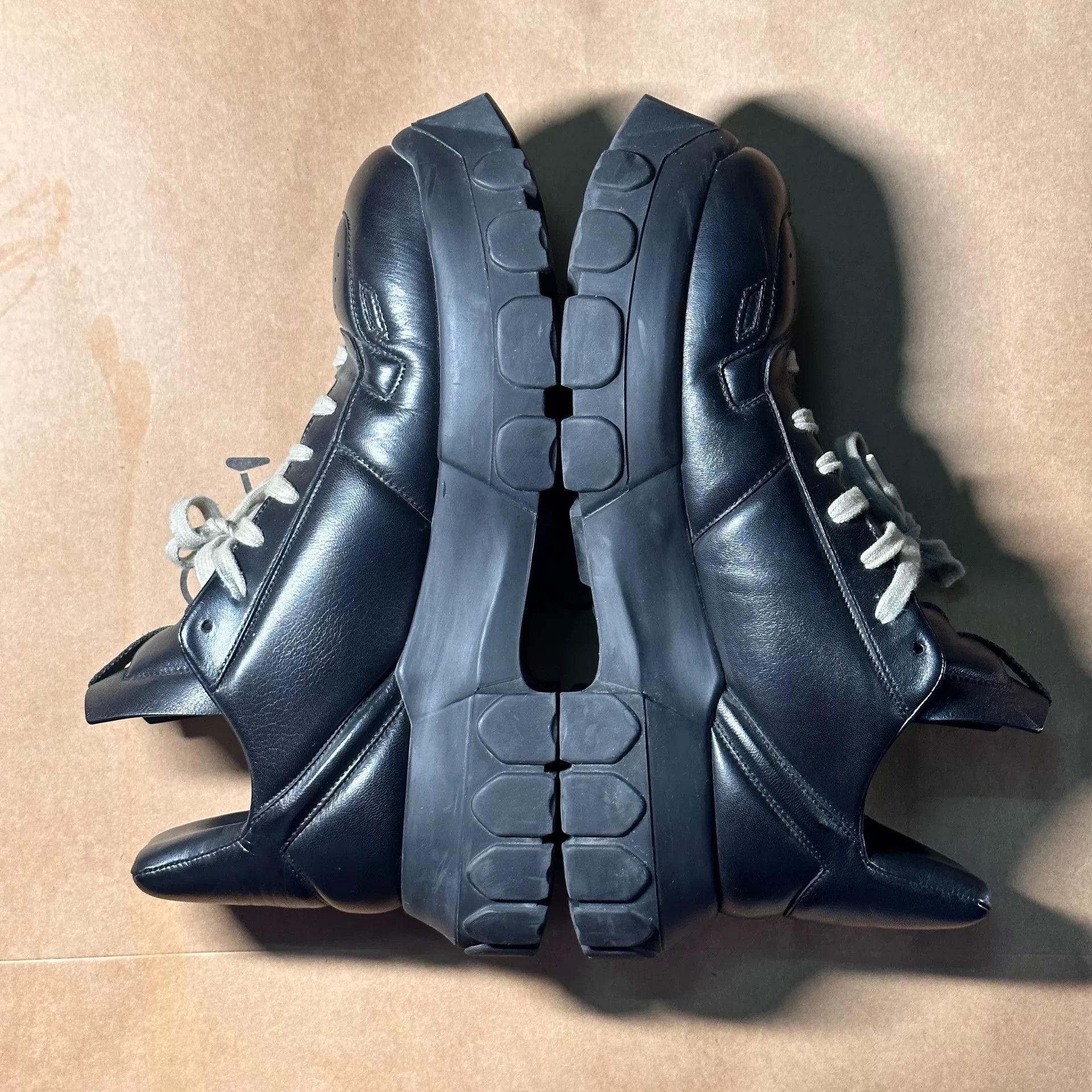 Rick Owens Rick Owens Octopus Bottom Black Sneakers Size US 8 / EU 41 - 4 Thumbnail