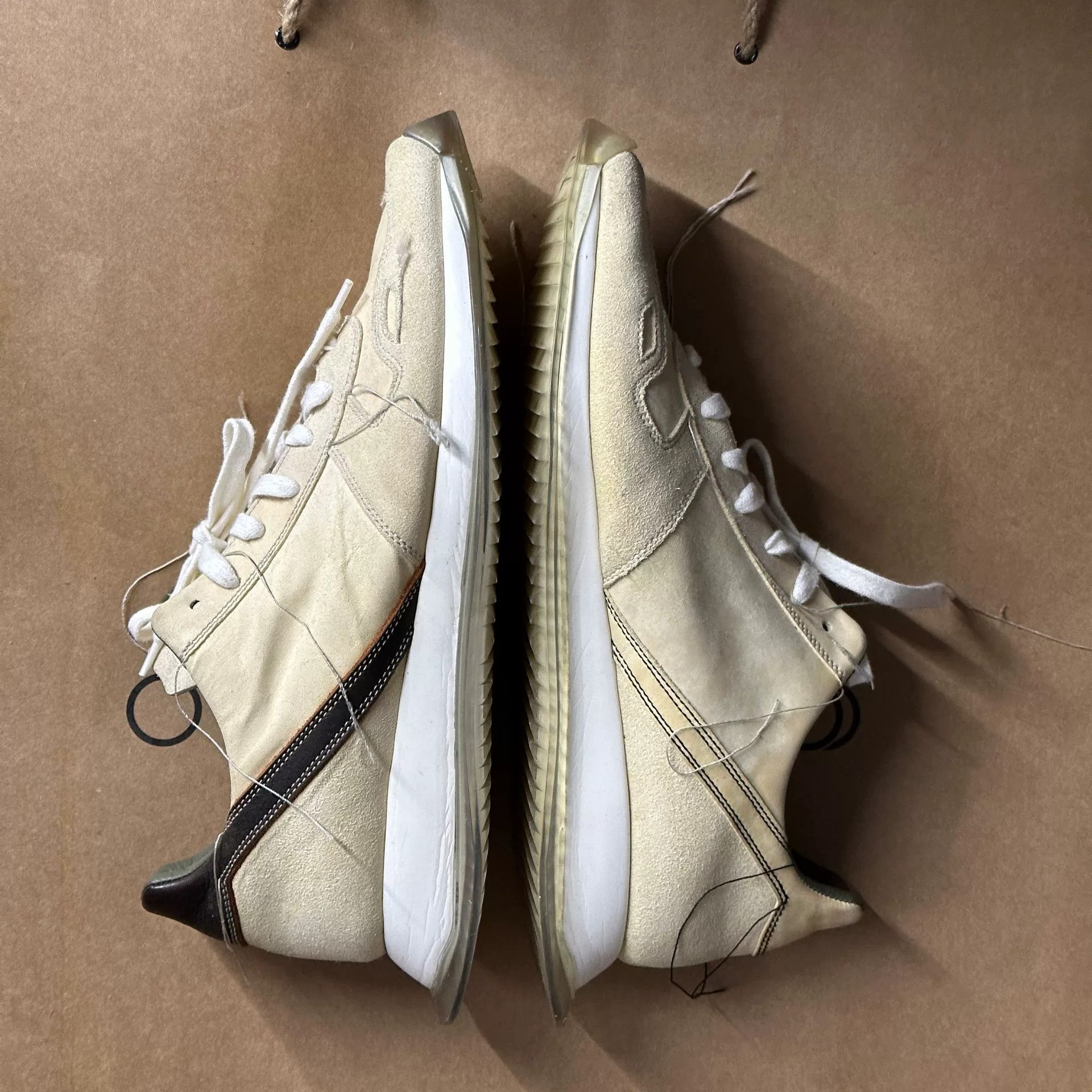 Rick Owens RICK OWENS Runner with Fringed Sleeves Size US 9 / EU 42 - 6 Thumbnail