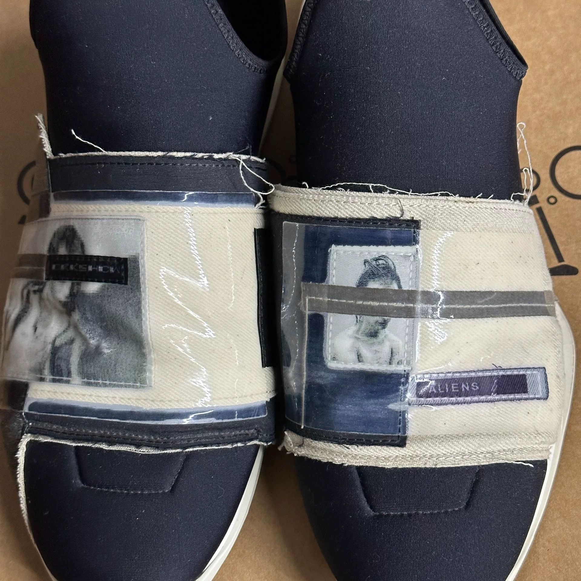 Rick Owens Drkshdw Unique DRKSHDE Sock Shoe Sneakers Size US 9 / EU 42 - 5 Thumbnail