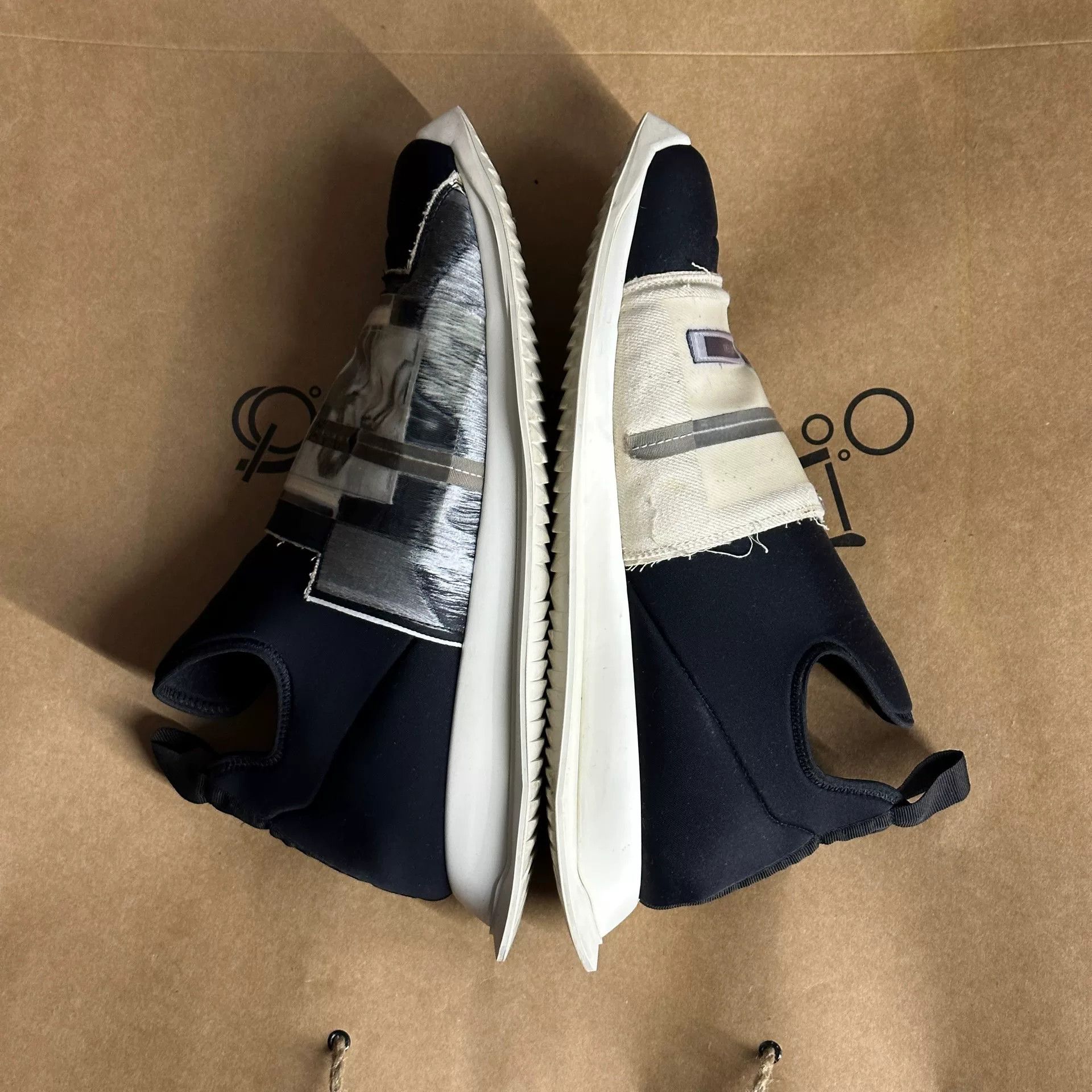 Rick Owens Drkshdw Unique DRKSHDE Sock Shoe Sneakers Size US 9 / EU 42 - 2 Thumbnail