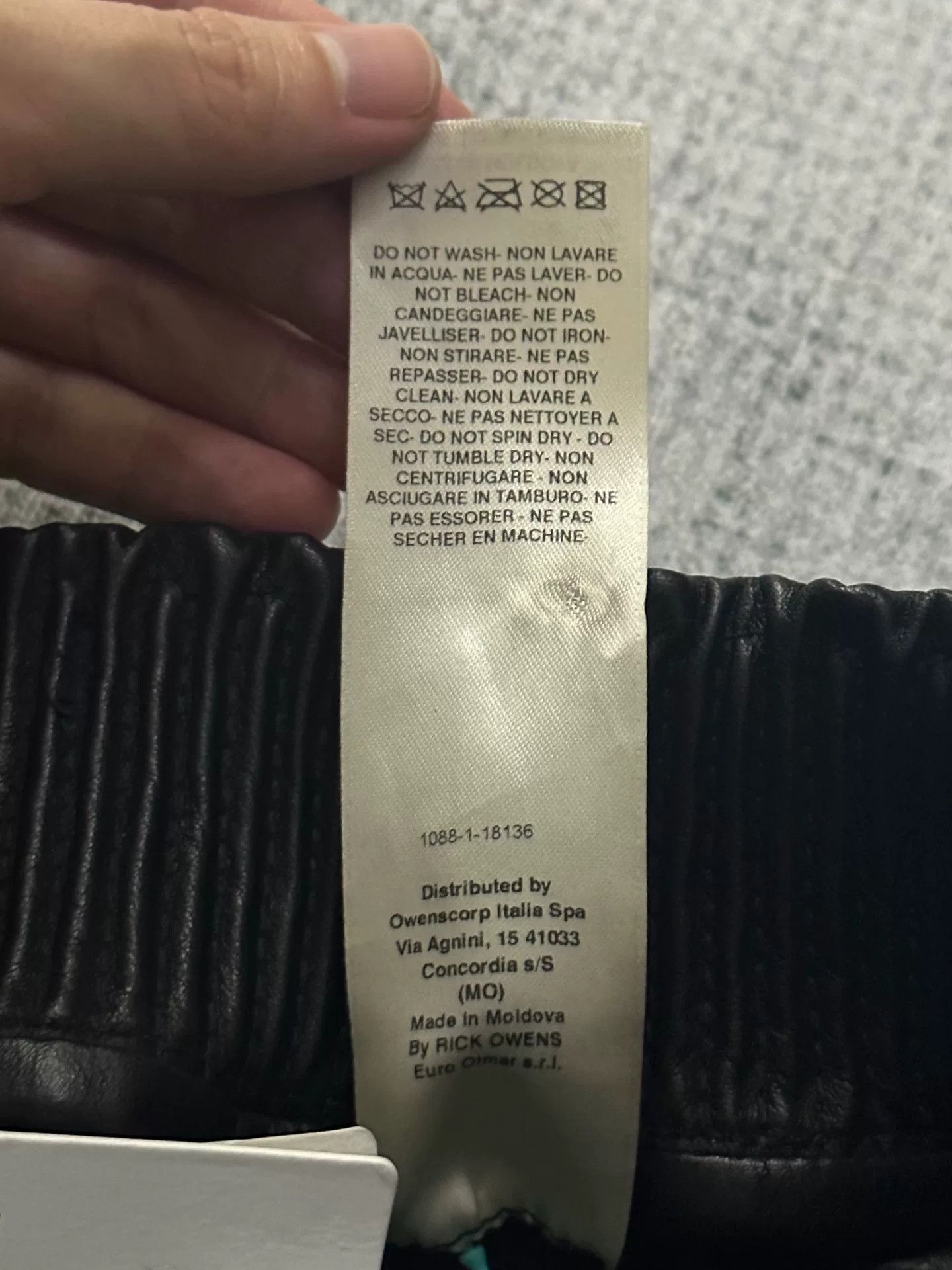 Rick Owens Rick Owens Leather Star Shorts Size US 34 / EU 50 - 6 Thumbnail
