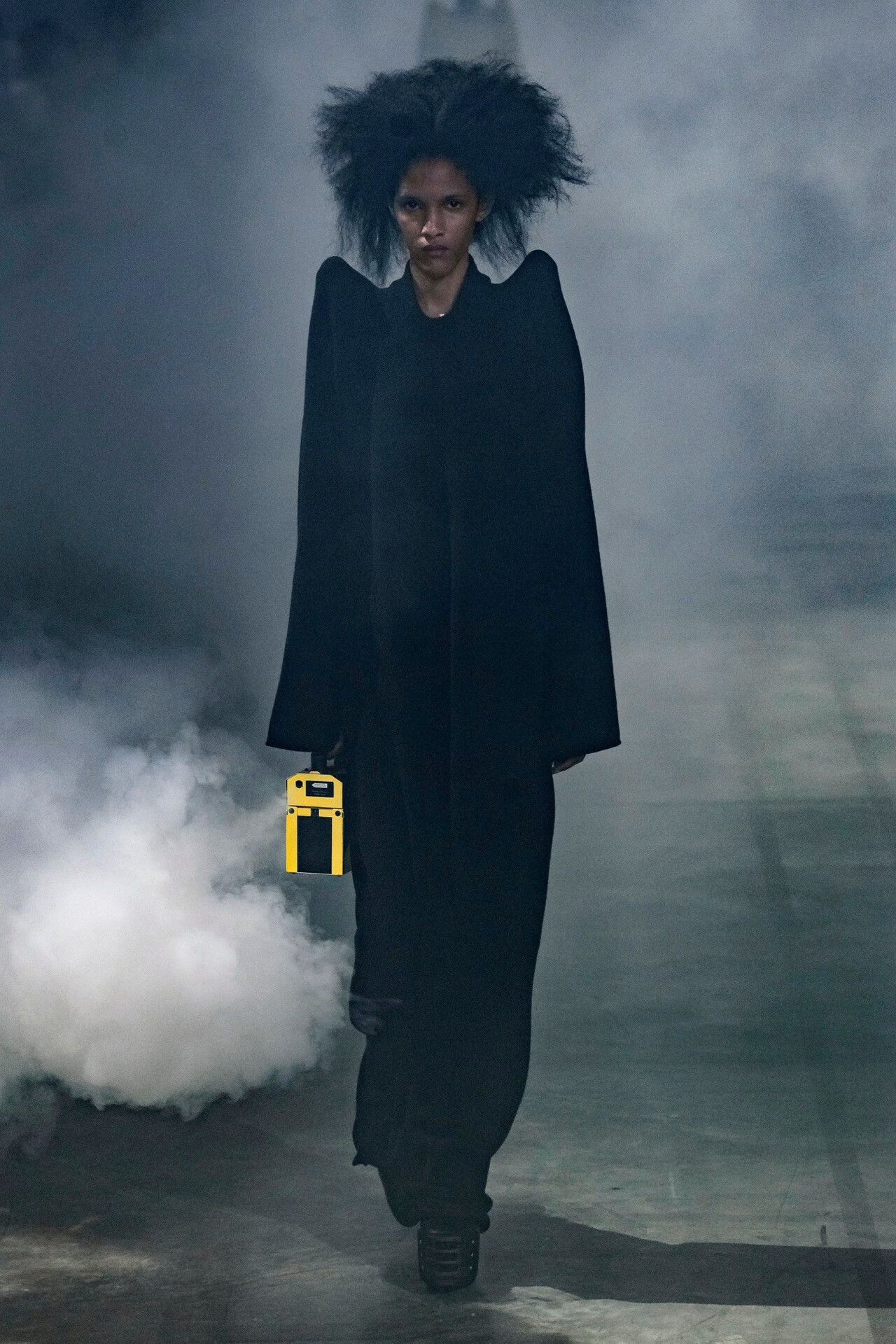 Rick Owens Rick Owens Black Batwing Sleeve Jacket Size US S / EU 44-46 / 1 - 2 Thumbnail