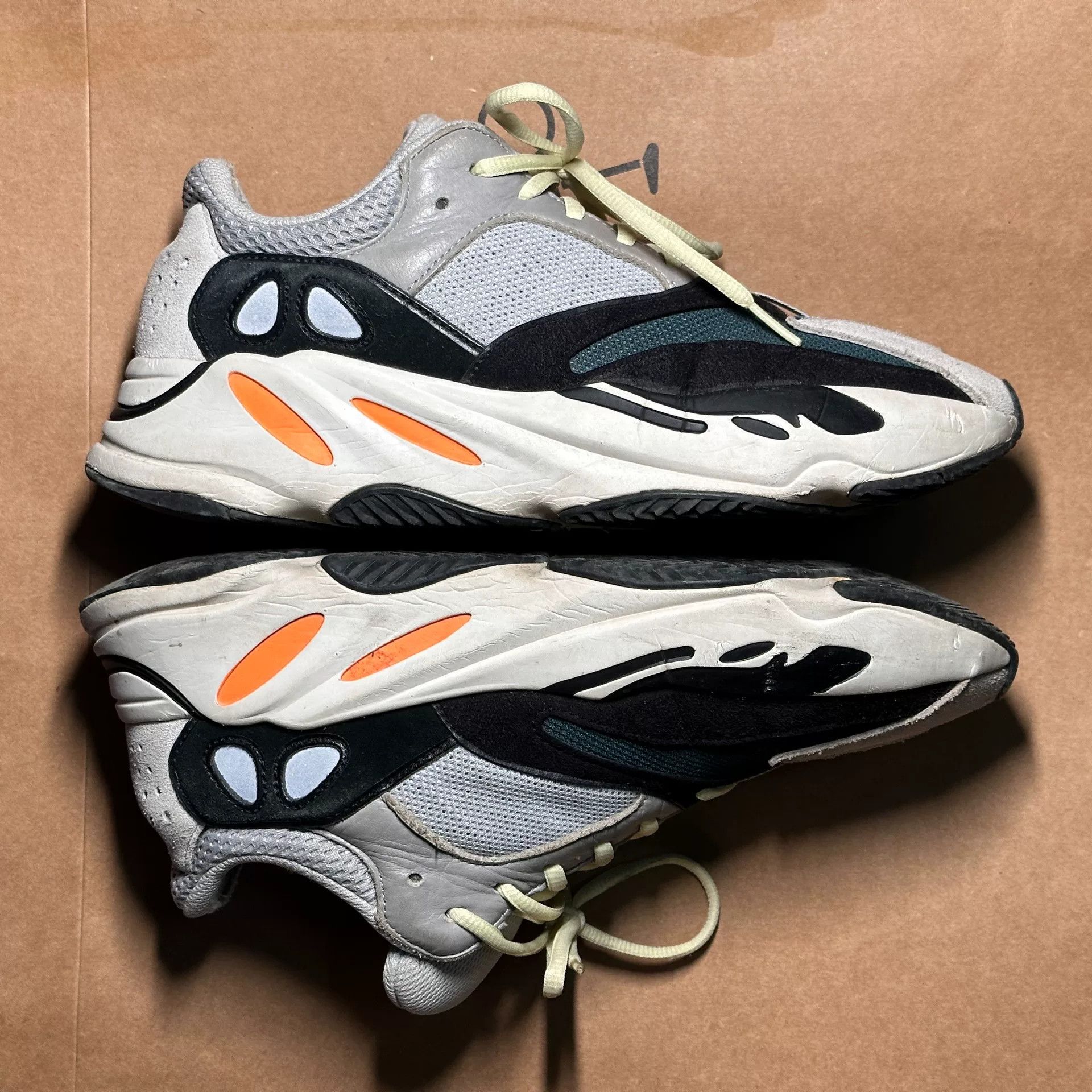 Yeezy Adidas Yeezy 700 Sneakers in Orange Size US 10 / EU 43 - 4 Thumbnail
