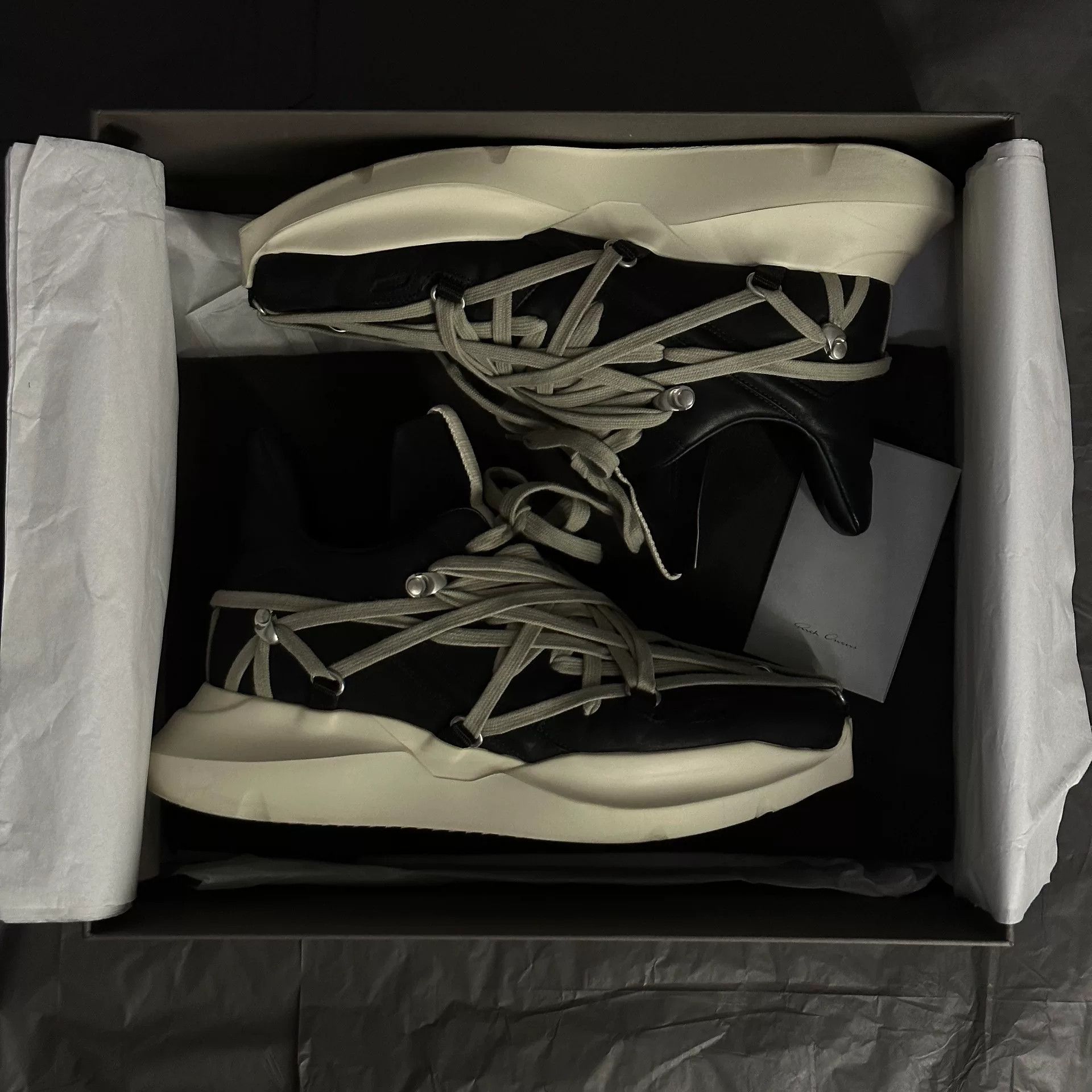 Rick Owens Rick Owens Geth Runner Sneakers Size 42 Size US 9 / EU 42 - 2 Thumbnail