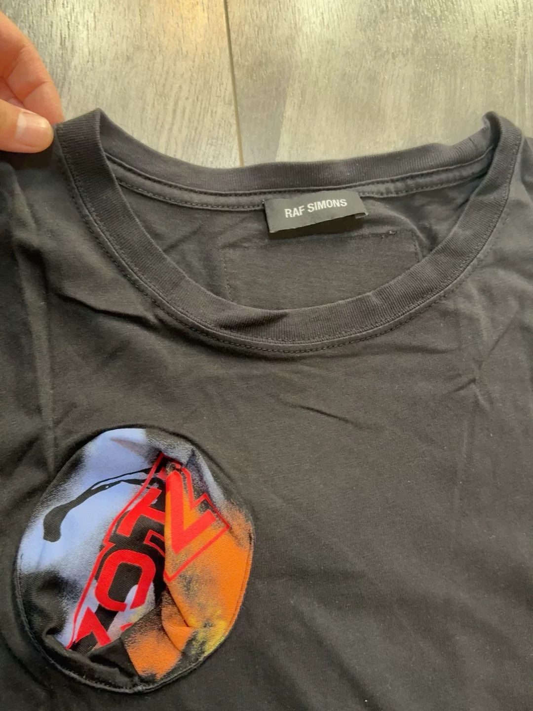Raf Simons Raf Simons Pocket Print Oversized Tee Size US M / EU 48-50 / 2 - 2 Thumbnail