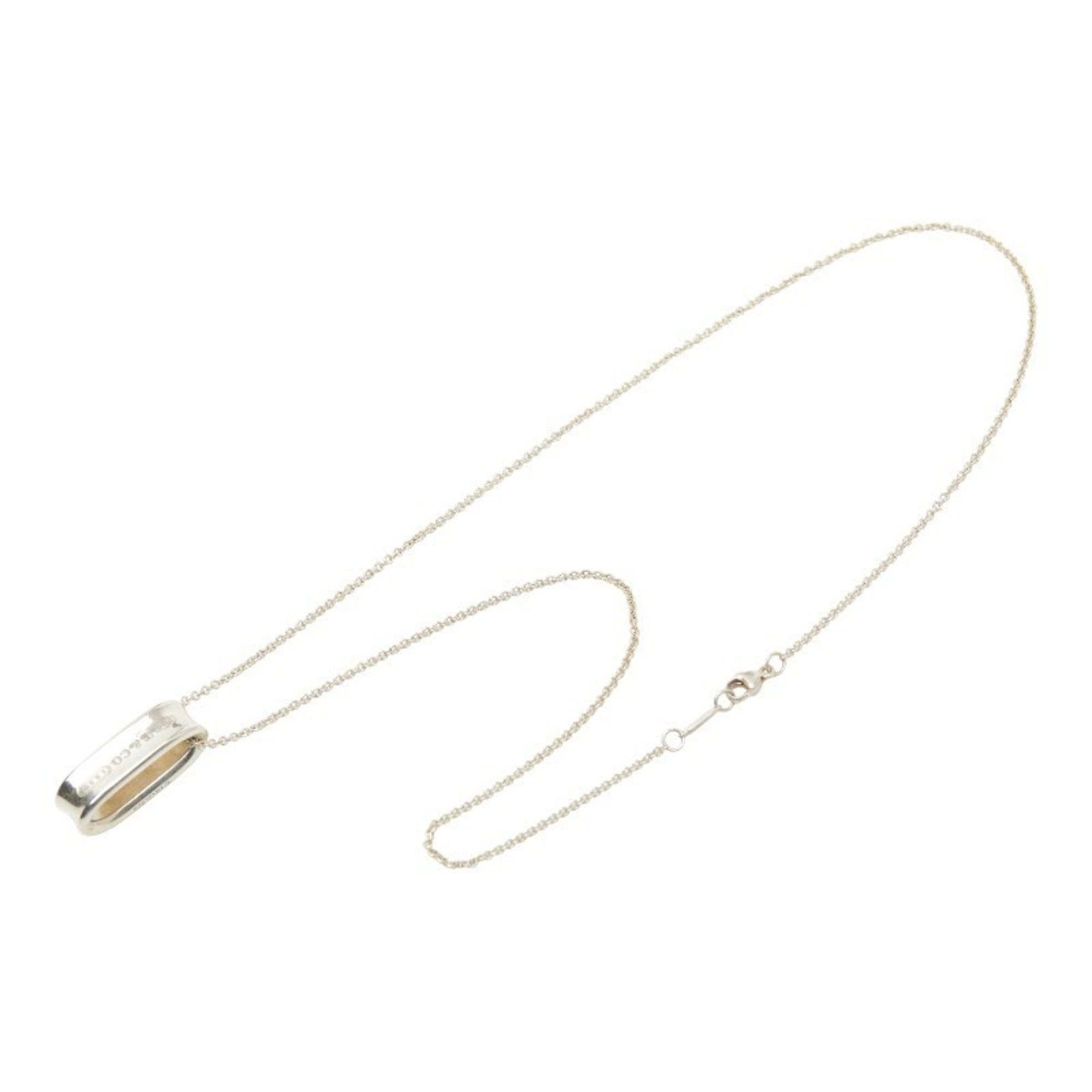 Tiffany & Co. Tiffany & Co. 1837 Oval Loop Necklace in 925 Sterling Silver for Women. Size ONE SIZE - 3 Thumbnail