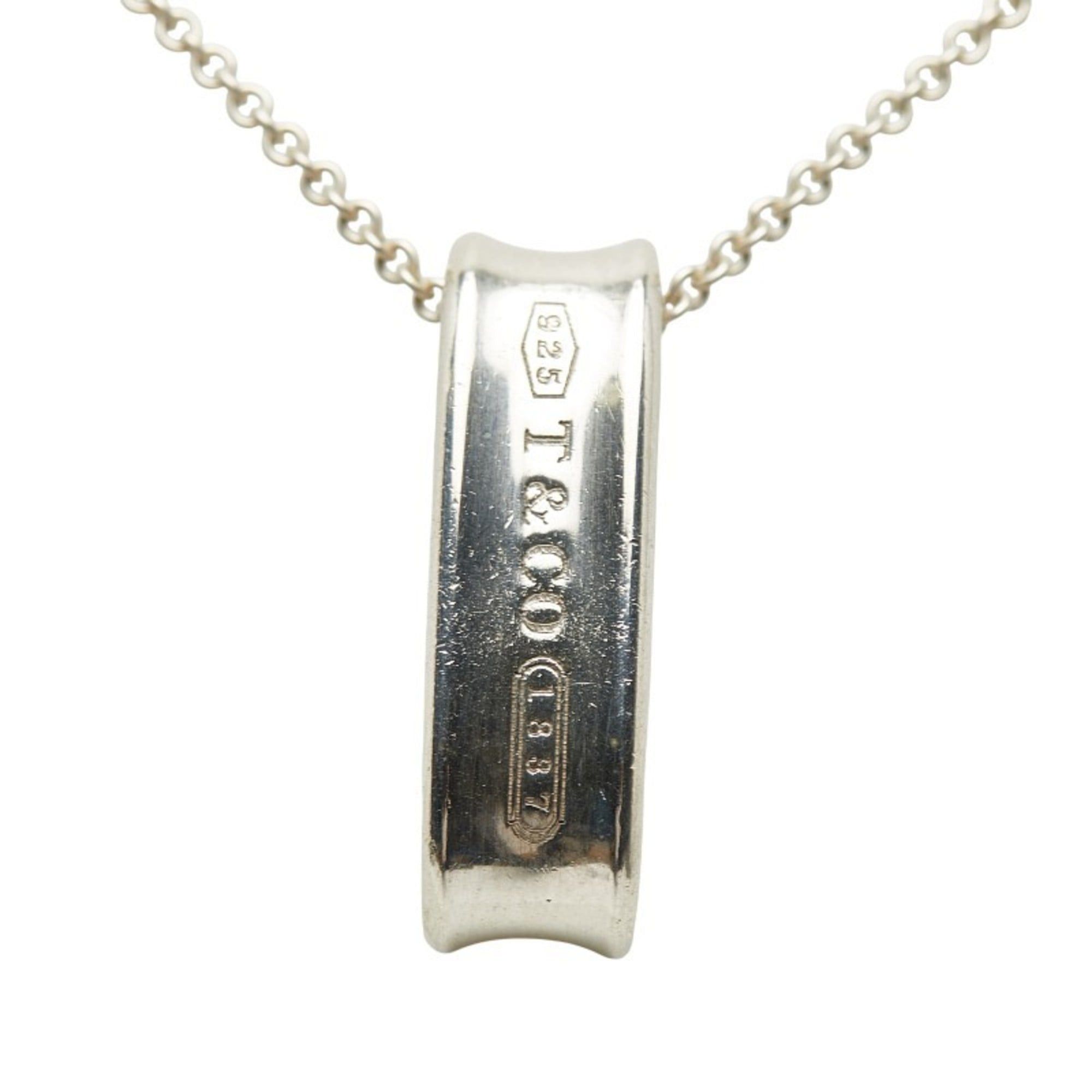 Tiffany & Co. Tiffany & Co. 1837 Oval Loop Necklace in 925 Sterling Silver for Women. Size ONE SIZE - 2 Thumbnail