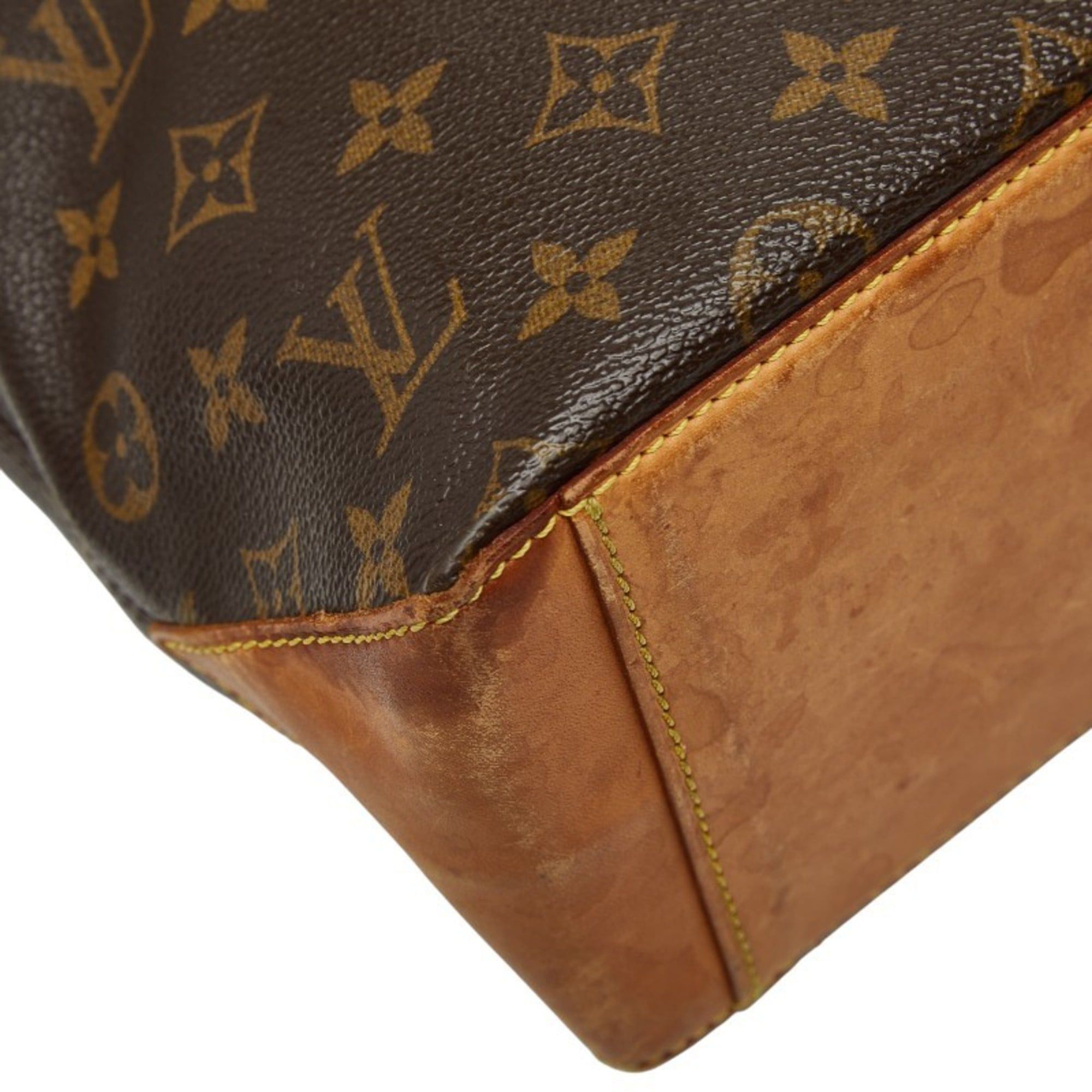 Louis Vuitton Louis Vuitton Monogram Cabas Piano Tote Bag Shoulder M51148 Brown Leather Women's LOUIS VUITTON Size ONE SIZE - 8 Thumbnail