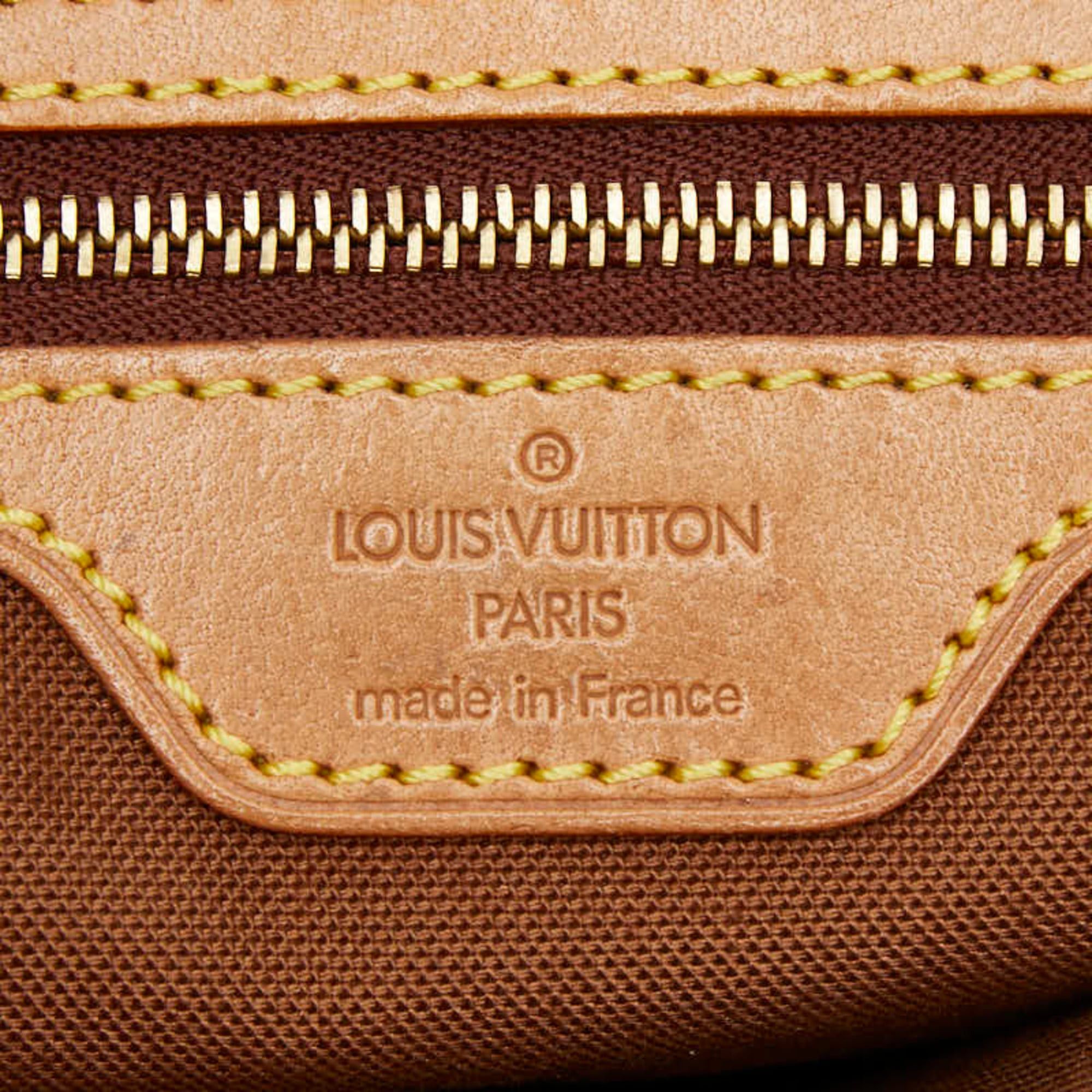 Louis Vuitton Louis Vuitton Monogram Cabas Piano Tote Bag Shoulder M51148 Brown Leather Women's LOUIS VUITTON Size ONE SIZE - 11 Thumbnail