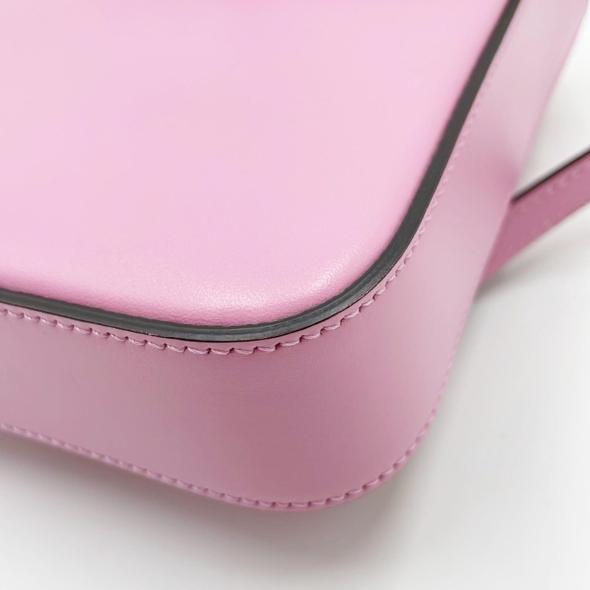 Gucci GUCCI Bamboo Line Handbag 702106 Pink Calfskin Women's 3-Way Size ONE SIZE - 4 Thumbnail