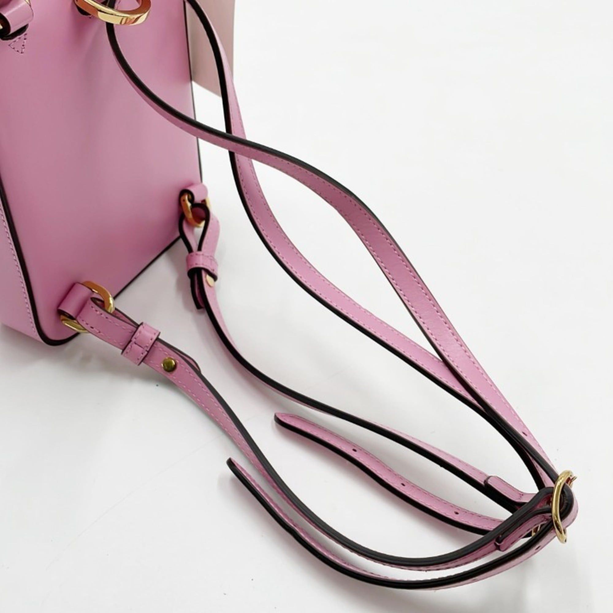 Gucci GUCCI Bamboo Line Handbag 702106 Pink Calfskin Women's 3-Way Size ONE SIZE - 6 Thumbnail