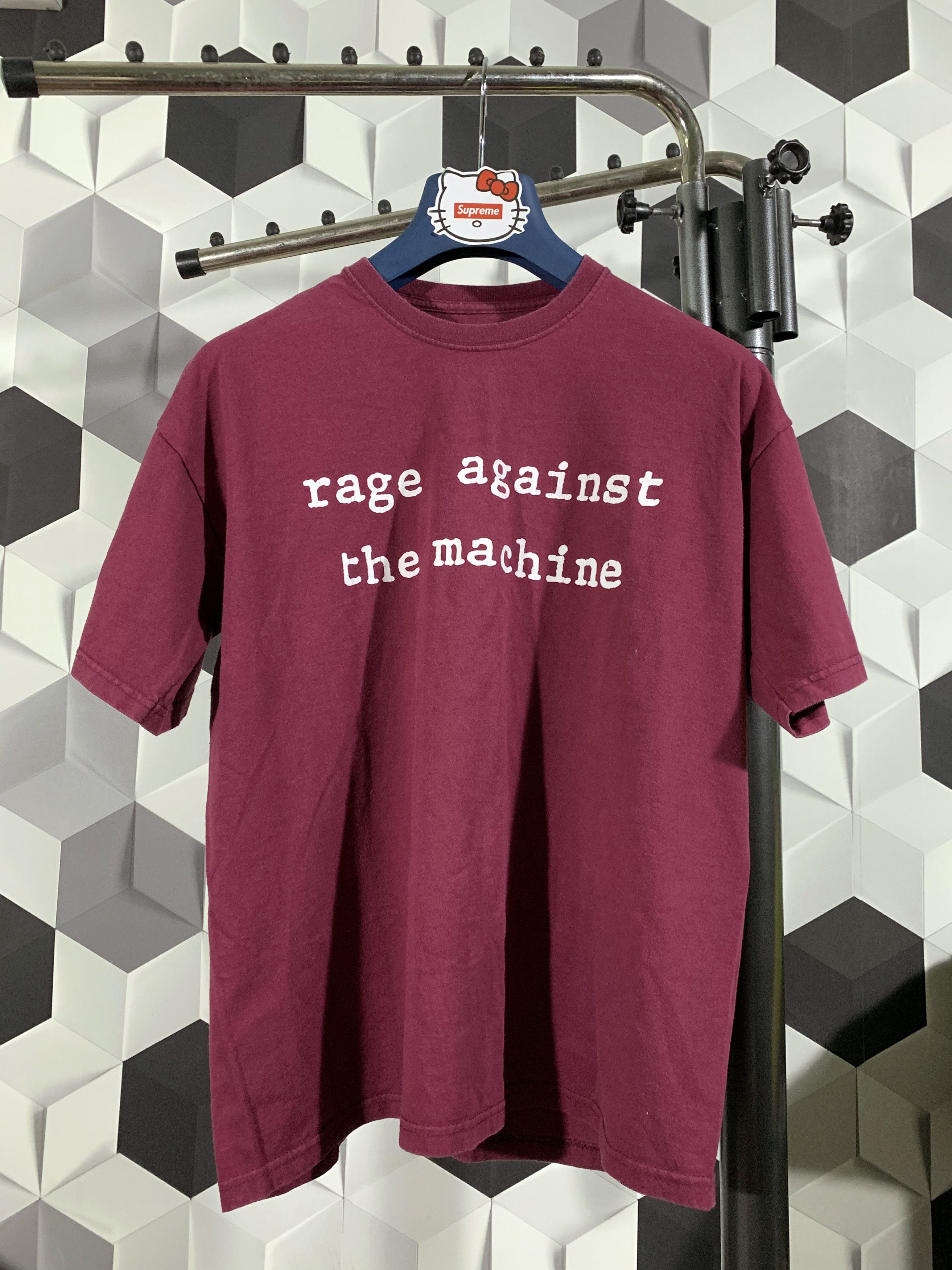 Band Tees Vintage 90&rsquo;s Rage Against The Machine RATM Shirt Logo Molotov