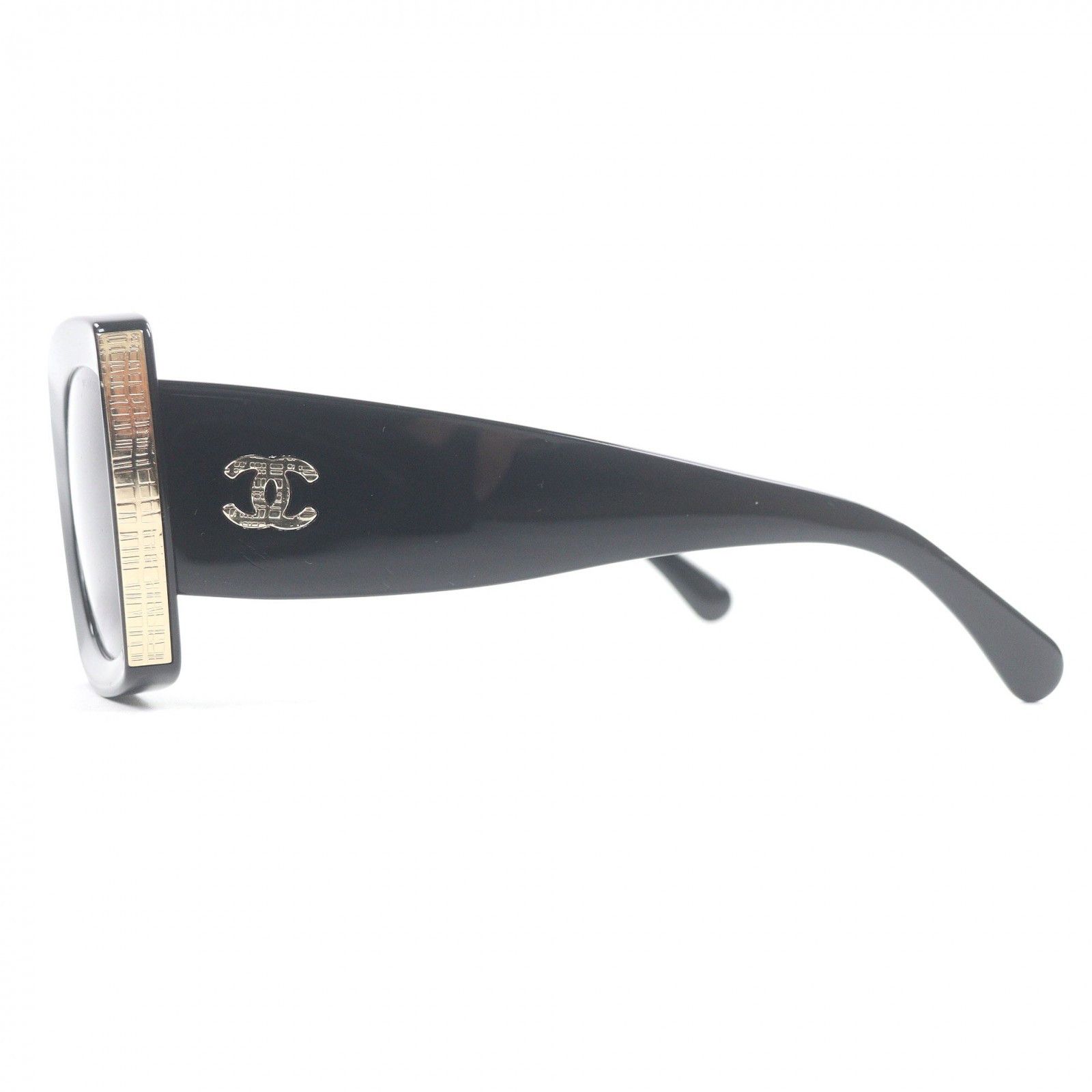Chanel Chanel CHANEL COCO Mark Rectangle Sunglasses Plastic / Synthetic Sunglasses DUTY FREE for USA Size ONE SIZE - 4 Thumbnail