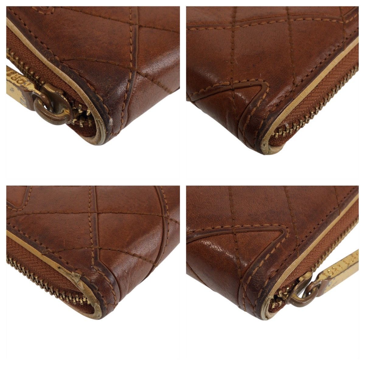 Tory Burch Tory Burch Tory Burch Leather Long Wallet Leather Long Wallet DUTY FREE for USA Size ONE SIZE - 4 Thumbnail
