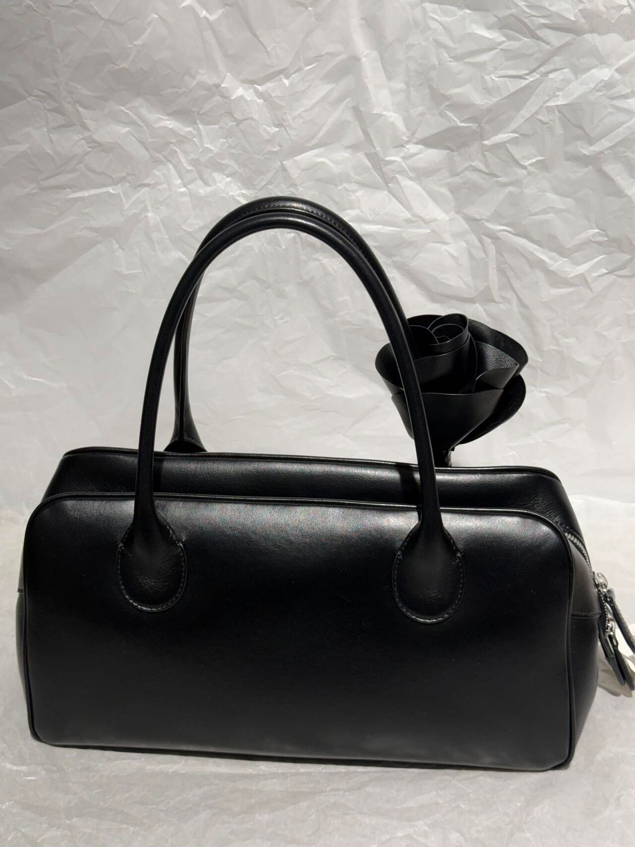 Magda Butrym Magda Butrym Black Bowling Bag Size ONE SIZE - 4 Thumbnail