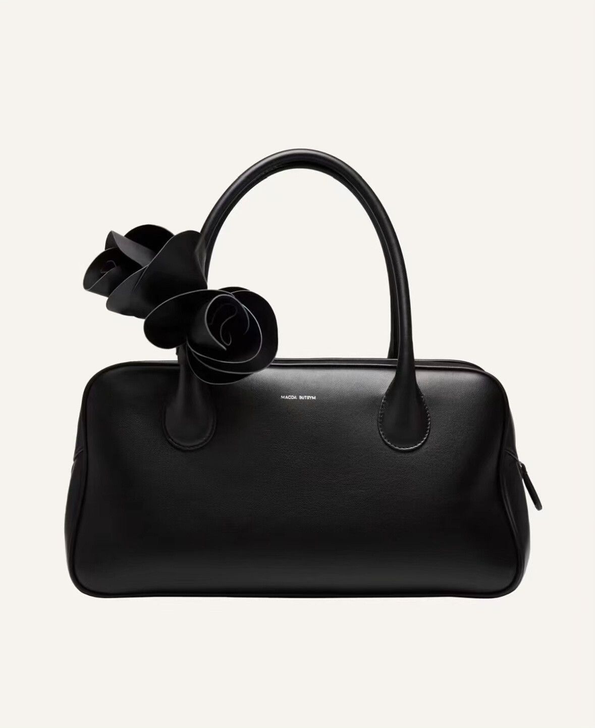 Magda Butrym Magda Butrym Black Bowling Bag Size ONE SIZE - 2 Thumbnail