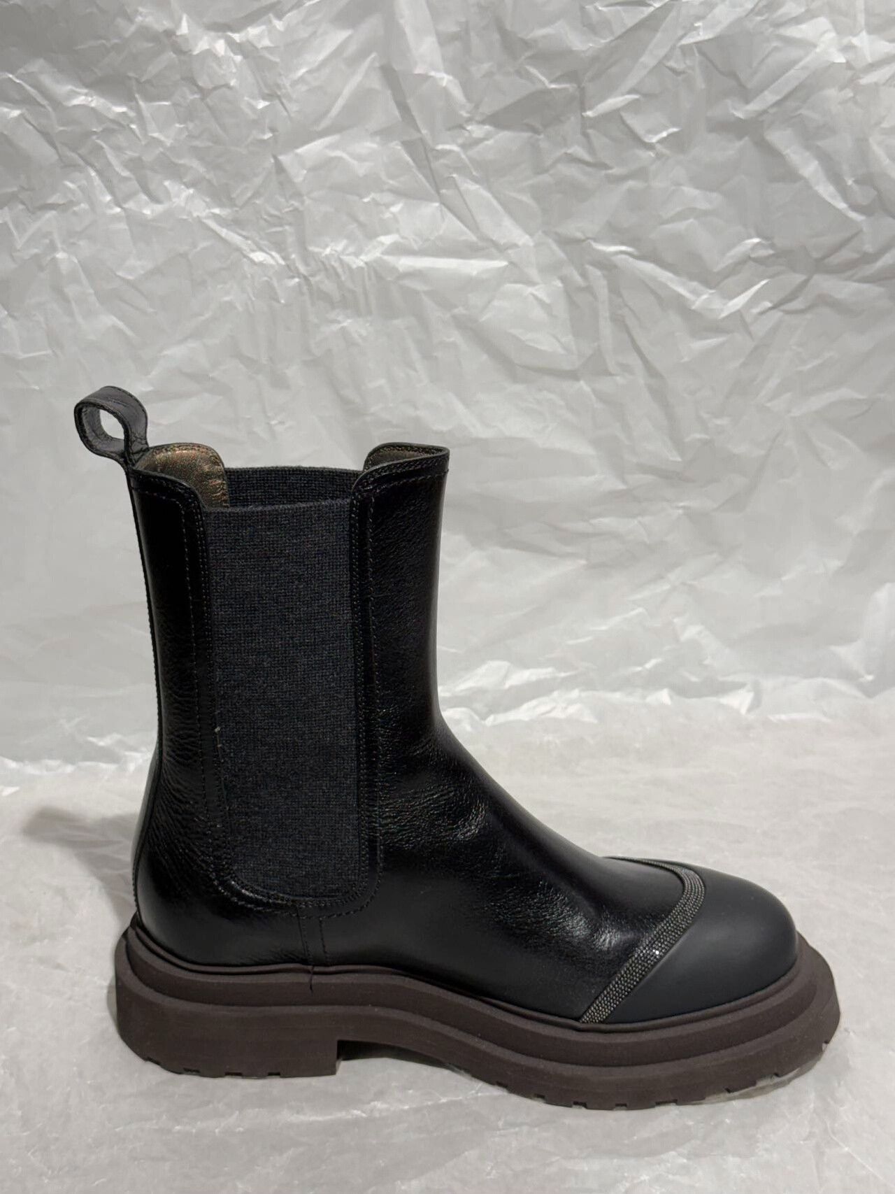 Brunello Cucinelli Brunello Cucinelli Women's Chelsea Boots Size US 4.5 / IT 34.5 - 6 Thumbnail