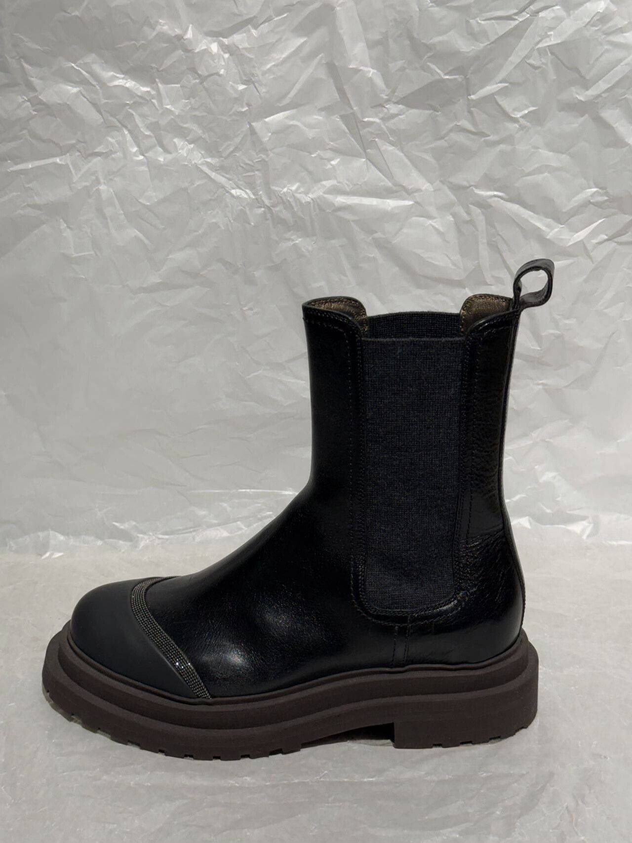 Brunello Cucinelli Brunello Cucinelli Women's Chelsea Boots Size US 4.5 / IT 34.5 - 7 Thumbnail