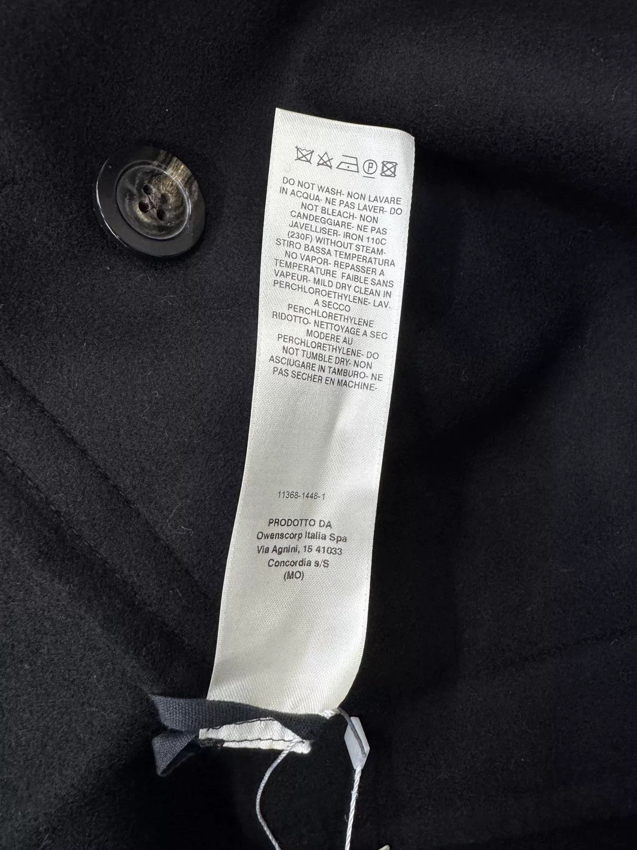 Rick Owens Rick Owens Black Double-Breasted Coat Size US XS / EU 42 / 0 - 8 Thumbnail