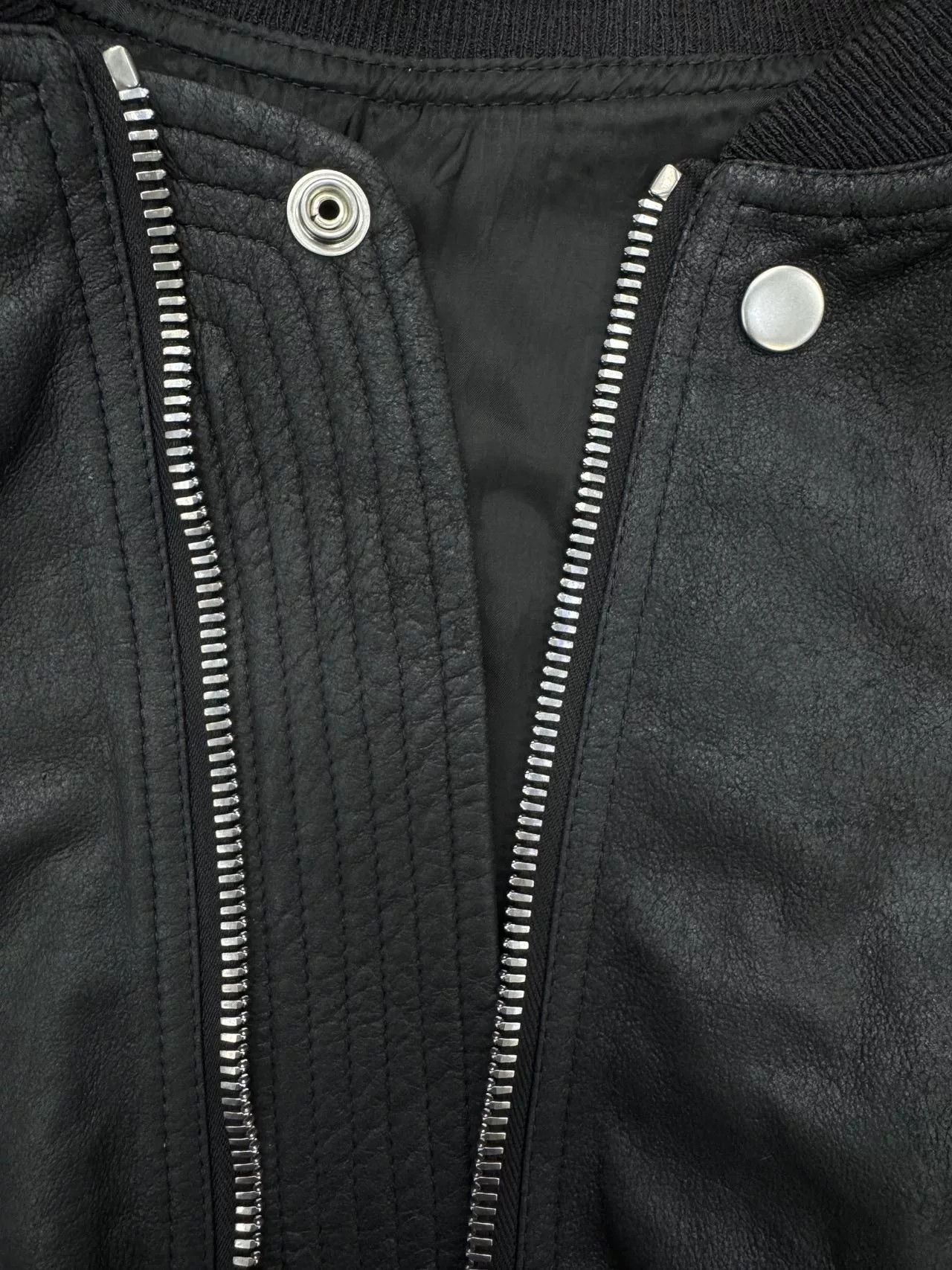 Rick Owens Rick Owens Classic Leather Jacket Size US L / EU 52-54 / 3 - 6 Thumbnail