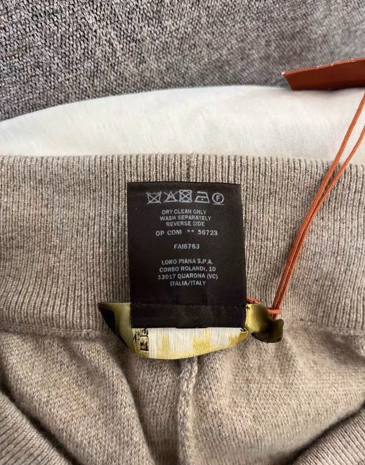 Loro Piana Loro Piana Classic Cashmere Straight Pants Size 40" / US 18 - 6 Thumbnail