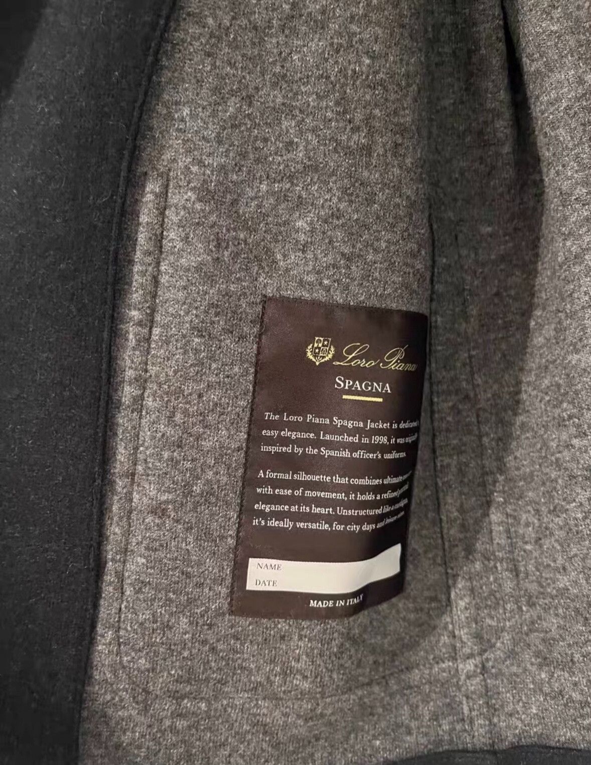 Loro Piana Loro Piana Men's Cashmere Coat Navy Blue Size US M / EU 48-50 / 2 - 8 Thumbnail