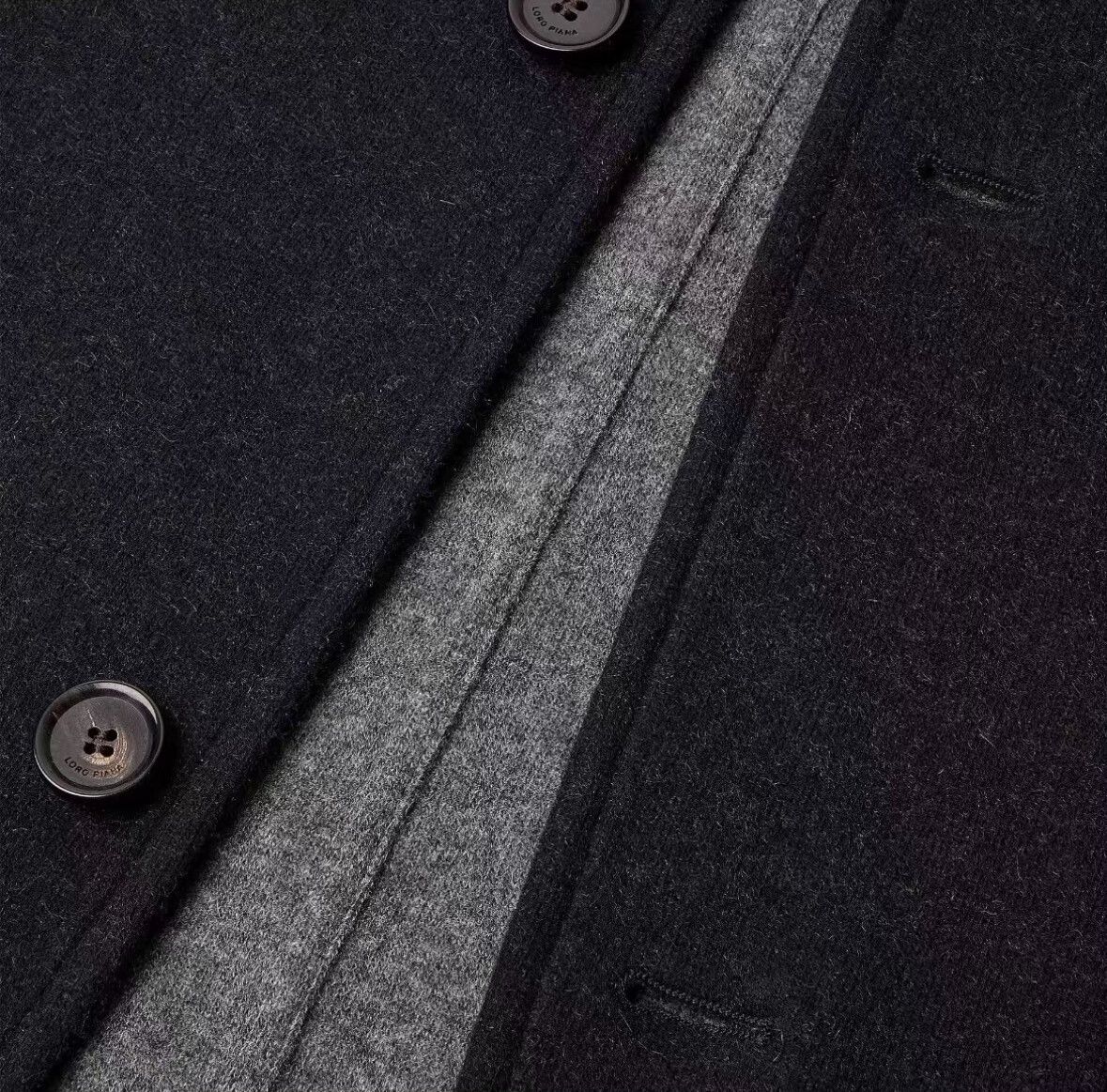 Loro Piana Loro Piana Men's Cashmere Coat Navy Blue Size US M / EU 48-50 / 2 - 4 Thumbnail