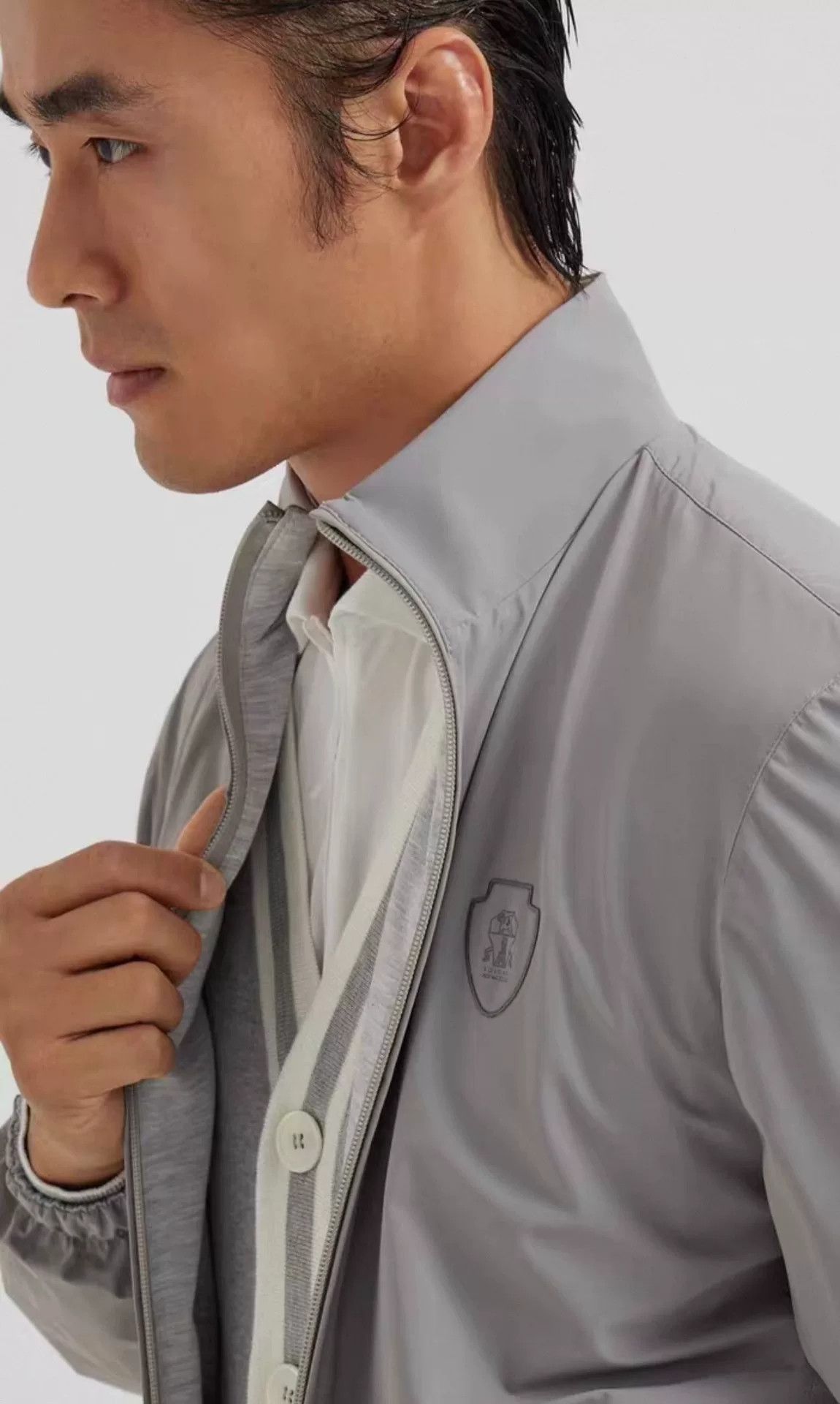 Brunello Cucinelli Double-sided Men's Jacket by Brunello Cucinelli Size US M / EU 48-50 / 2 - 5 Thumbnail
