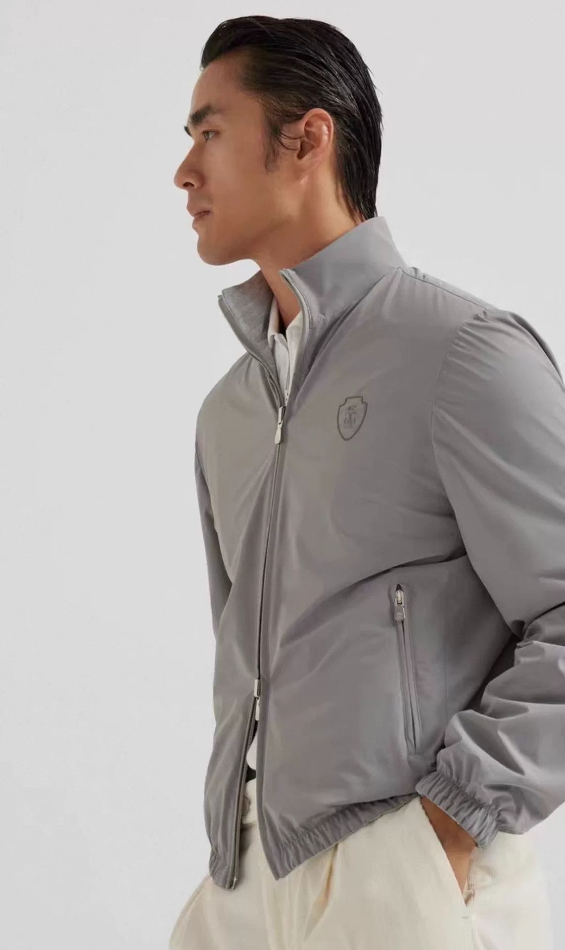 Brunello Cucinelli Double-sided Men's Jacket by Brunello Cucinelli Size US M / EU 48-50 / 2 - 6 Thumbnail