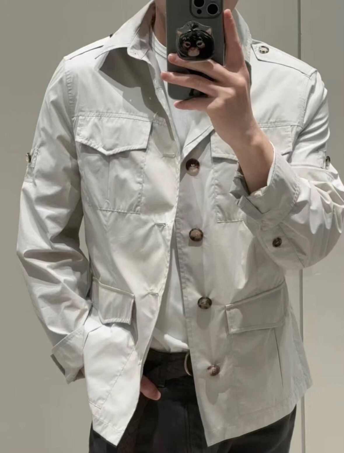 Brunello Cucinelli Brunello Cucinelli Men's Utility Jacket Size US M / EU 48-50 / 2 - 2 Thumbnail