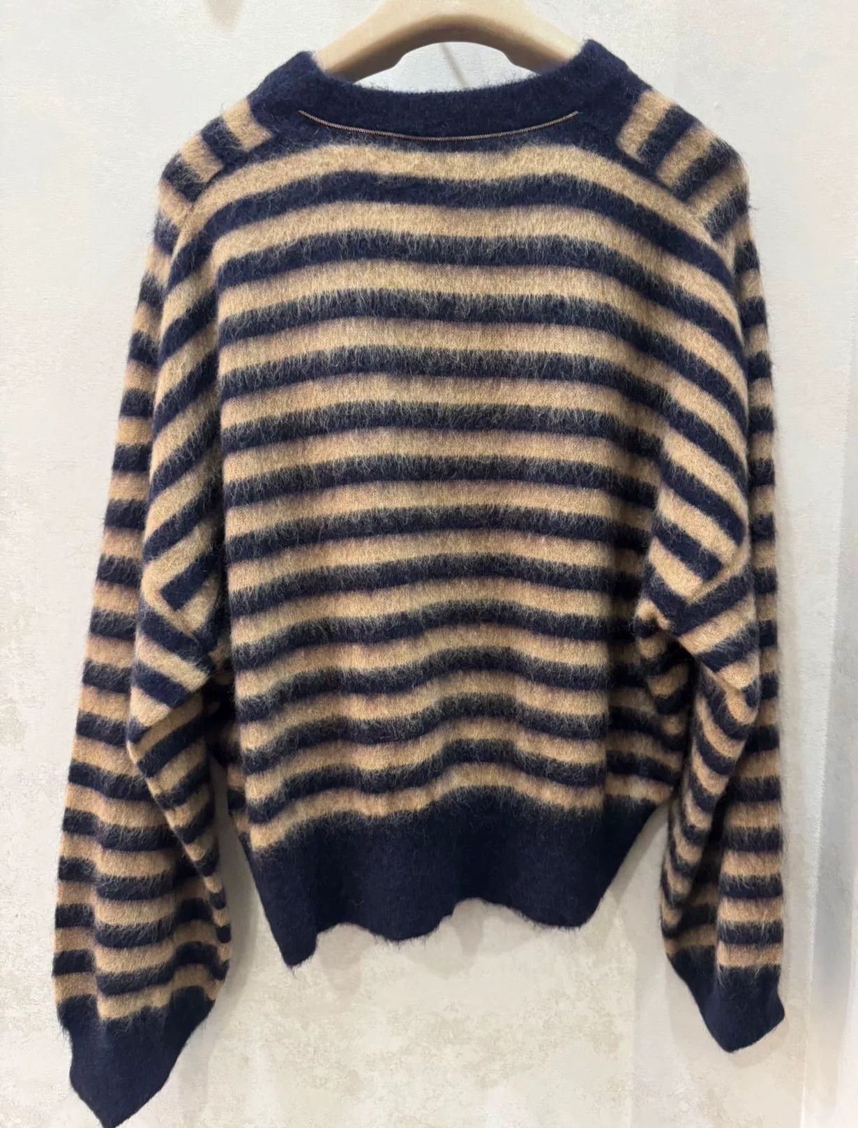 Brunello Cucinelli Brunello Cucinelli Striped Women's Sweater Size M / US 6-8 / IT 42-44 - 3 Thumbnail