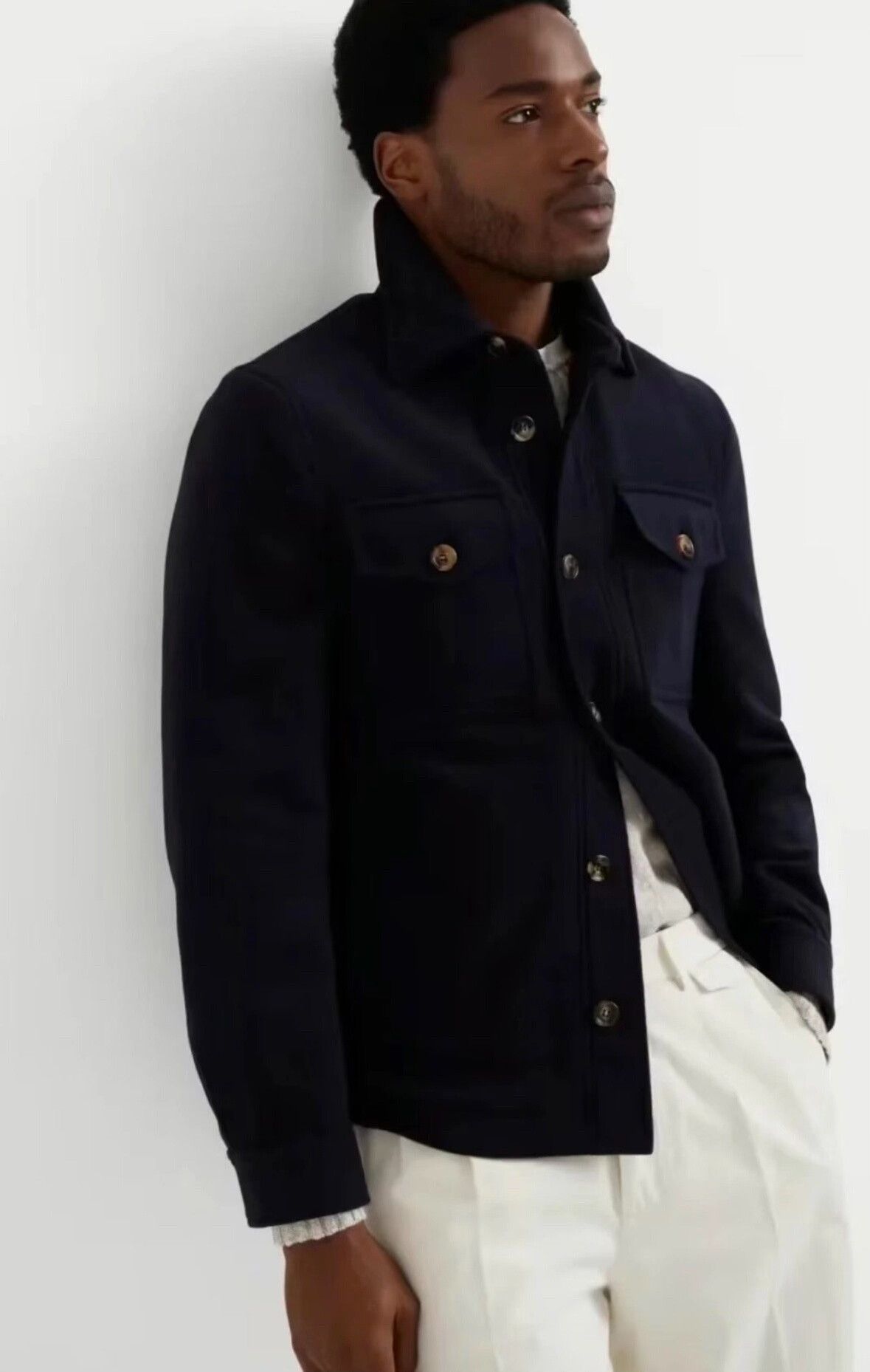 Brunello Cucinelli Brunello Cucinelli Cashmere Shirt Jacket Size US M / EU 48-50 / 2 - 6 Thumbnail