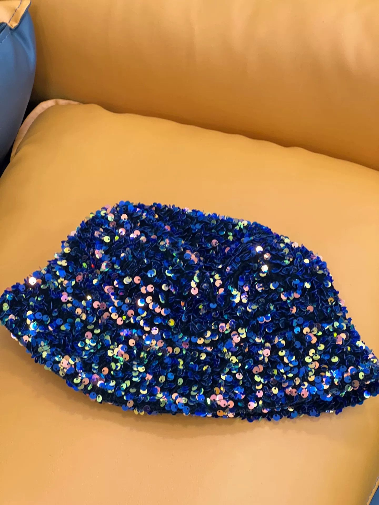 Maison Michel Maison Michel Sequin Hat Size S Size ONE SIZE - 9 Thumbnail