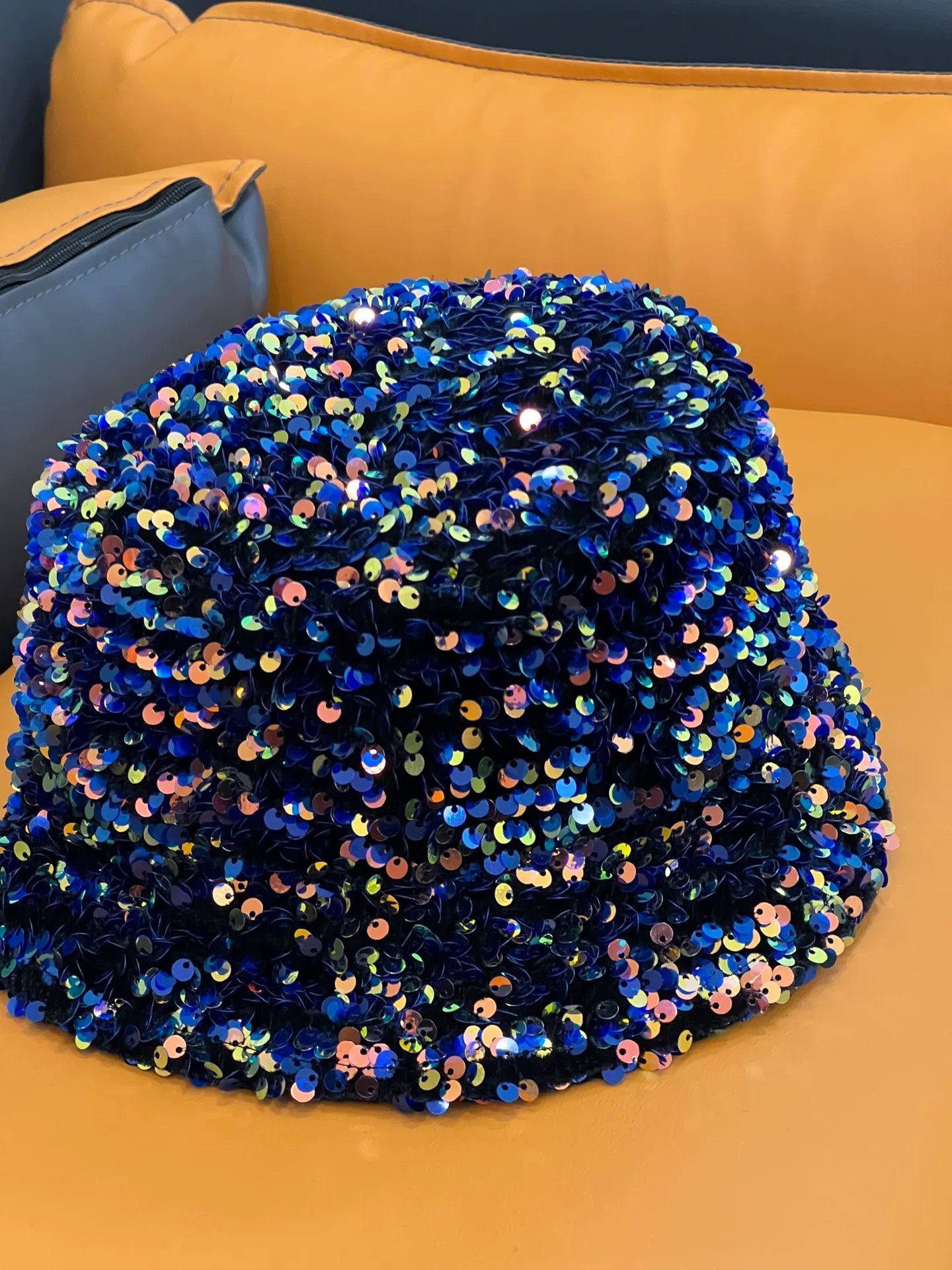 Maison Michel Maison Michel Sequin Hat Size S Size ONE SIZE - 3 Thumbnail