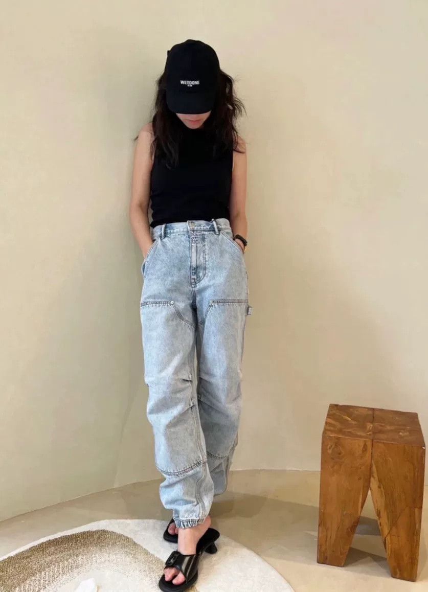 Alexander Wang Alexander Wang Denim Cargo Pants Size 25" / US 0 / IT 36 - 7 Thumbnail