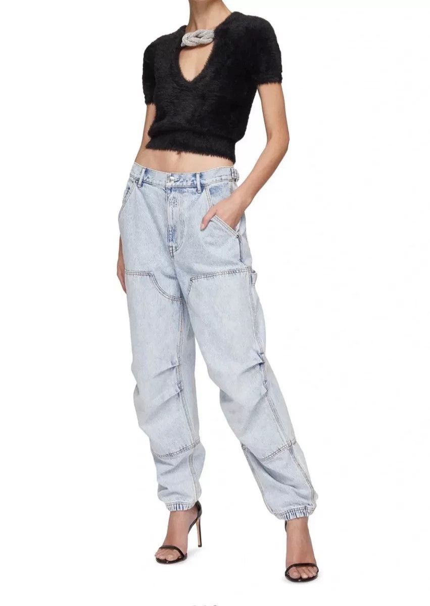 Alexander Wang Alexander Wang Denim Cargo Pants Size 25" / US 0 / IT 36 - 3 Thumbnail