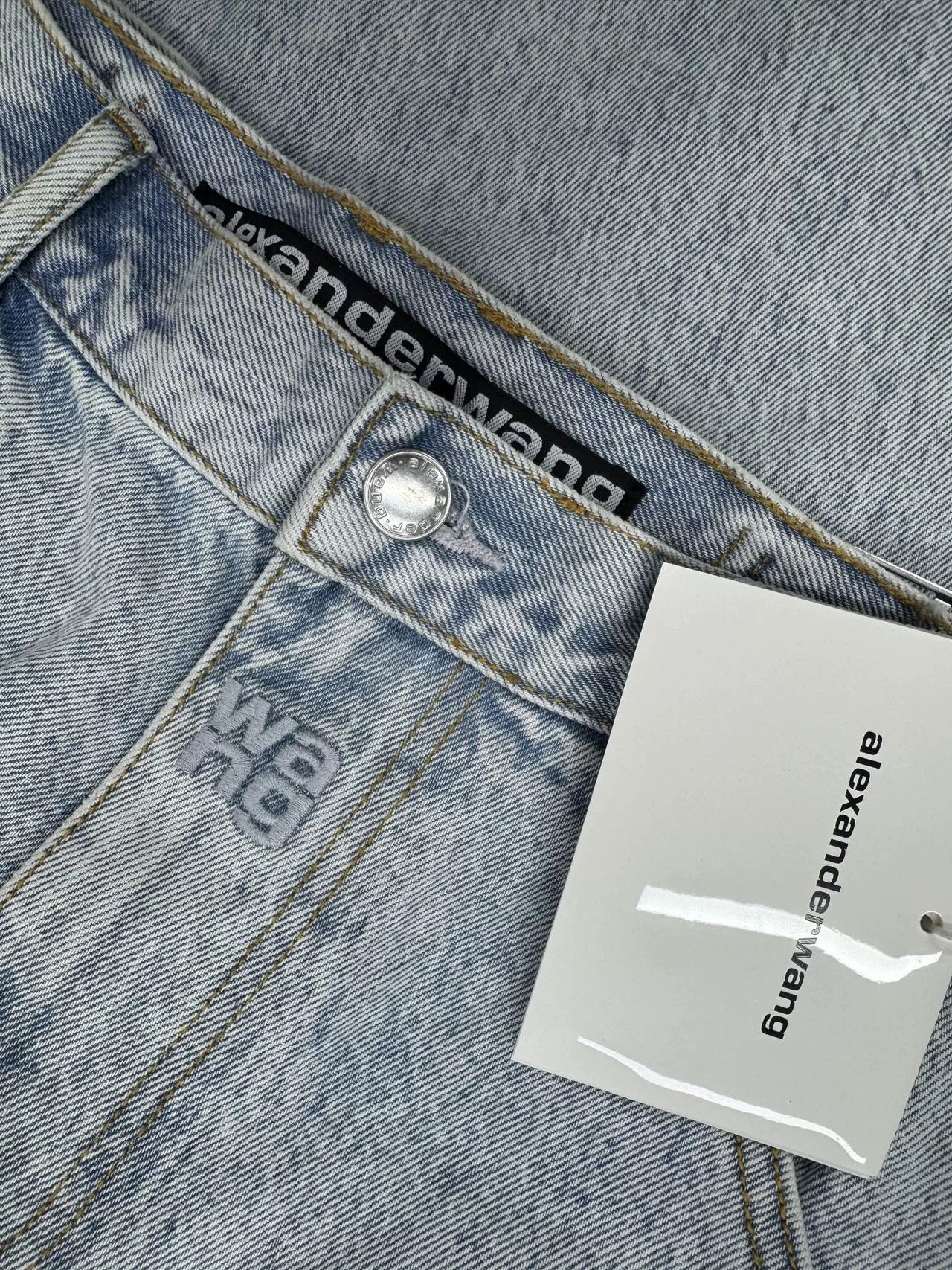 Alexander Wang Alexander Wang Denim Cargo Pants Size 25" / US 0 / IT 36 - 5 Thumbnail