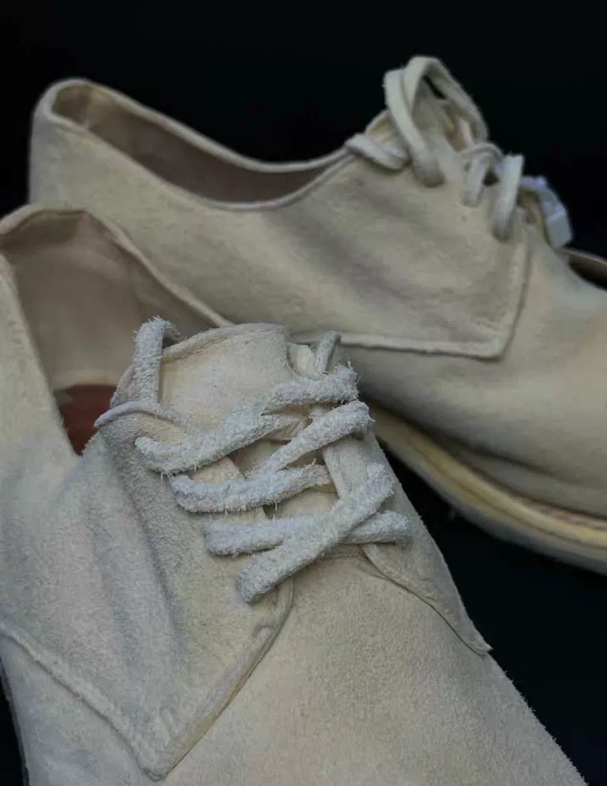 Guidi Guidi Beige Lace-Up Derby Shoes Size US 5.5 / EU 38 - 3 Thumbnail