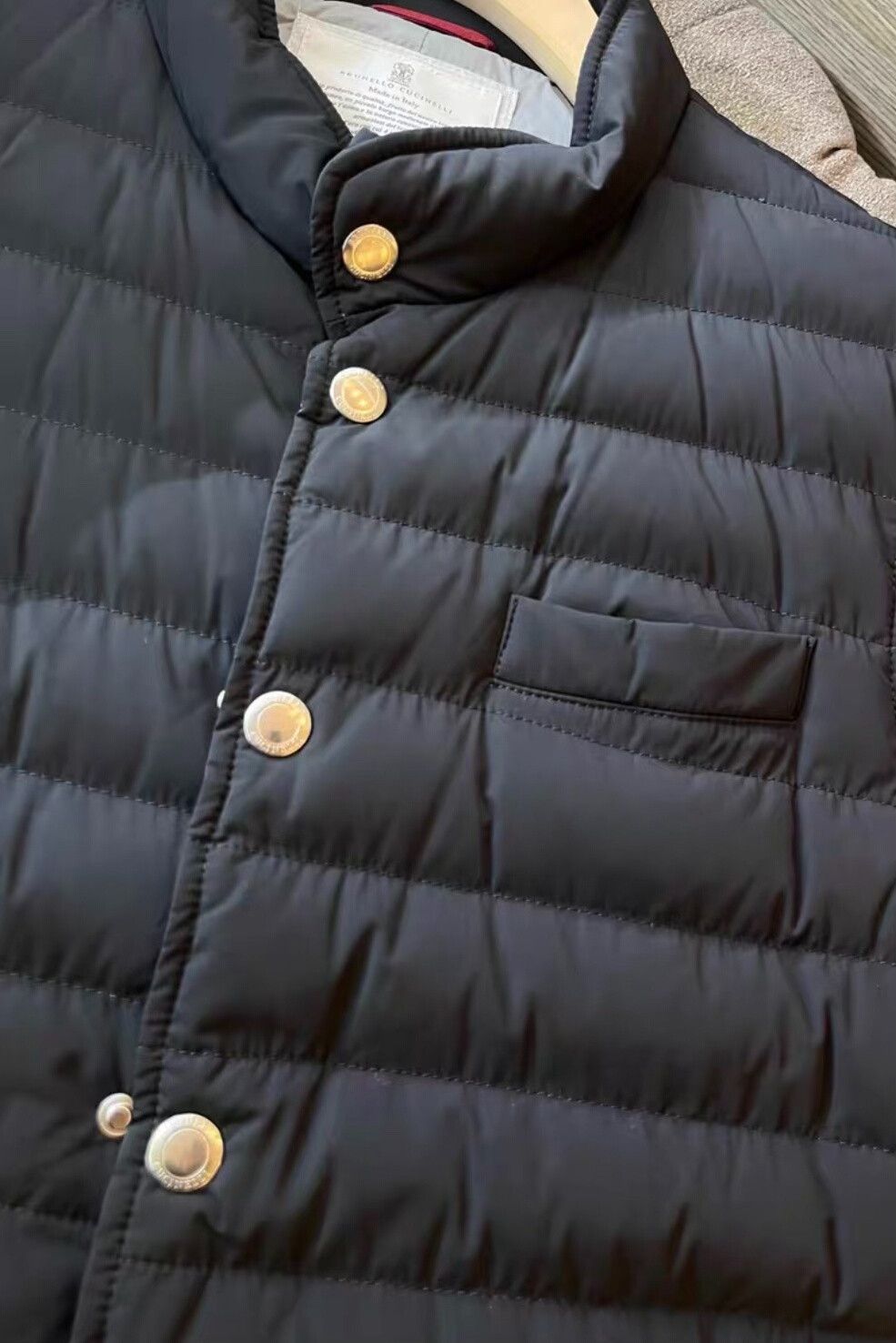 Brunello Cucinelli Brunello Cucinelli Men's Down Vest Size US M / EU 48-50 / 2 - 3 Thumbnail