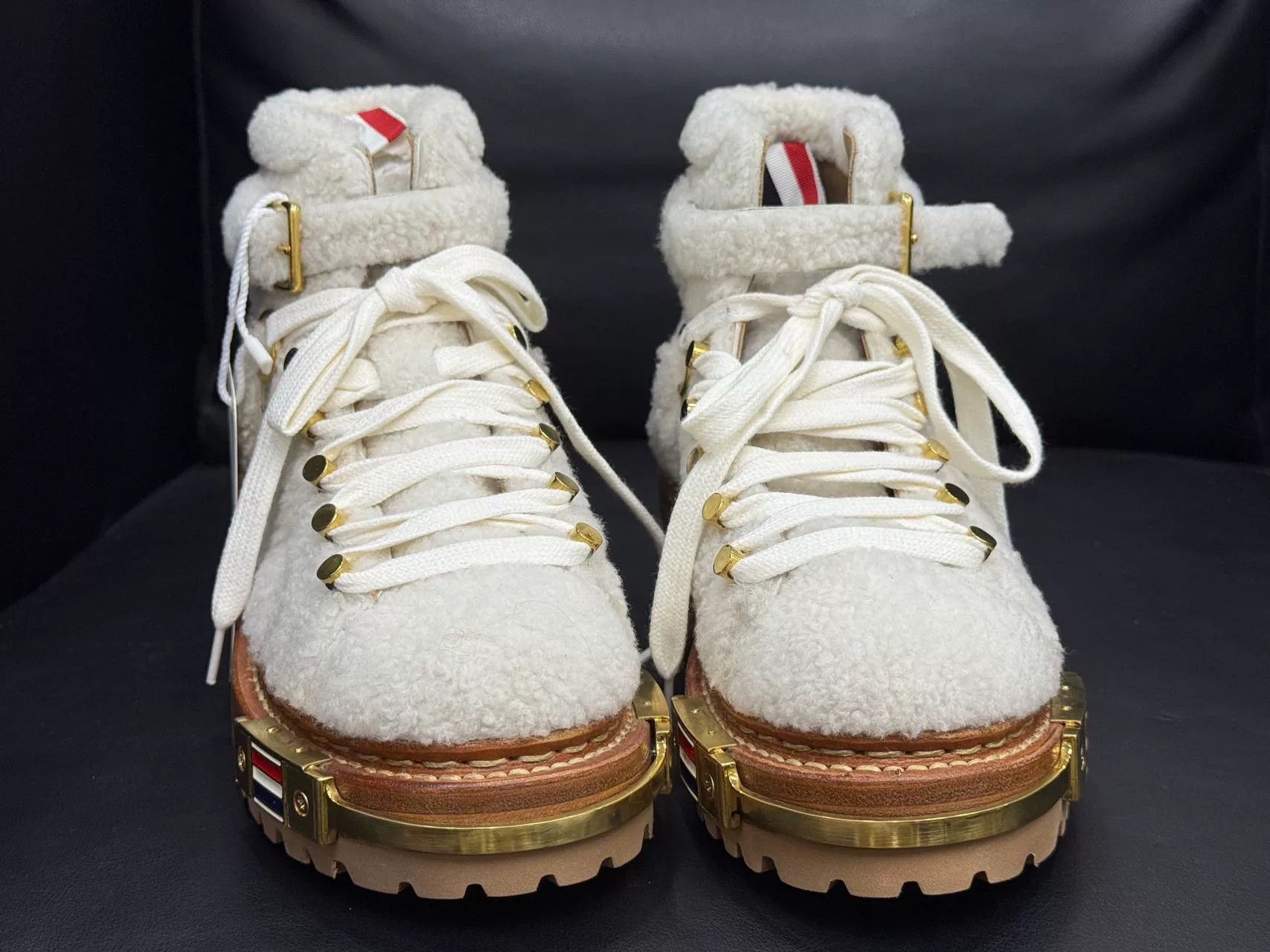 Thom Browne Thom Browne Shearling Ankle Boots Size US 5 / IT 35 - 5 Thumbnail