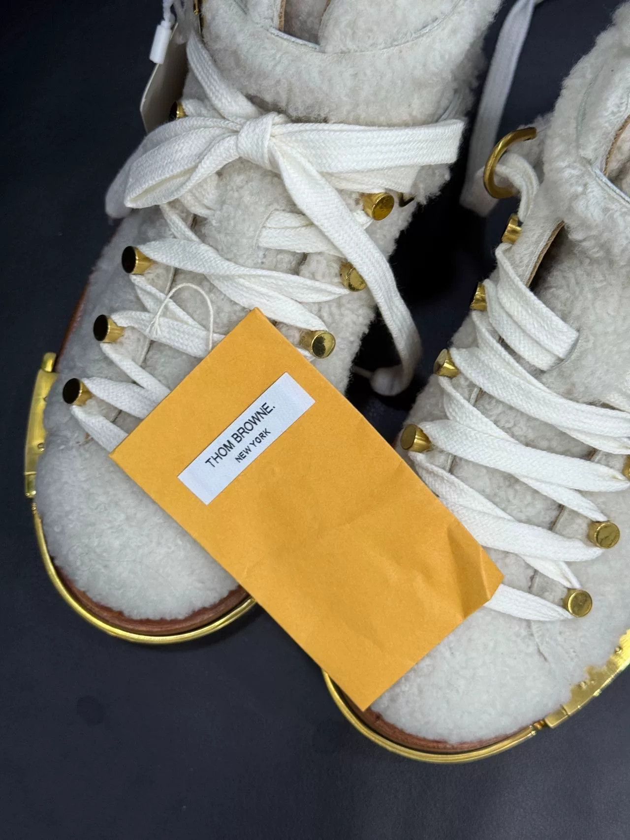 Thom Browne Thom Browne Shearling Ankle Boots Size US 5 / IT 35 - 6 Thumbnail