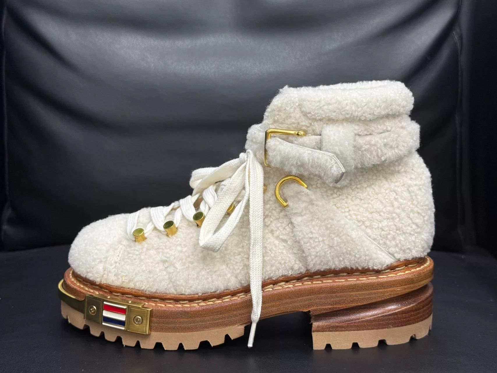 Thom Browne Thom Browne Shearling Ankle Boots Size US 5 / IT 35 - 2 Thumbnail