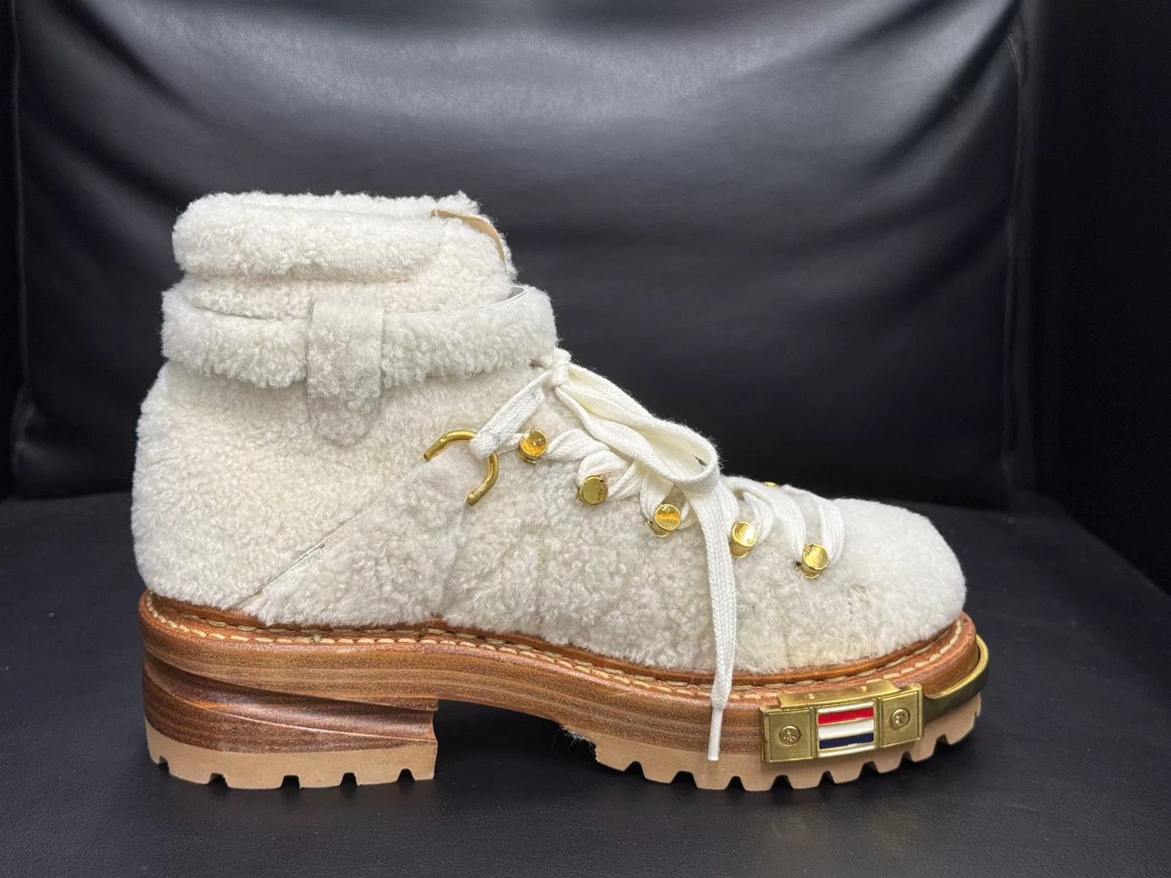 Thom Browne Thom Browne Shearling Ankle Boots Size US 5 / IT 35 - 4 Thumbnail
