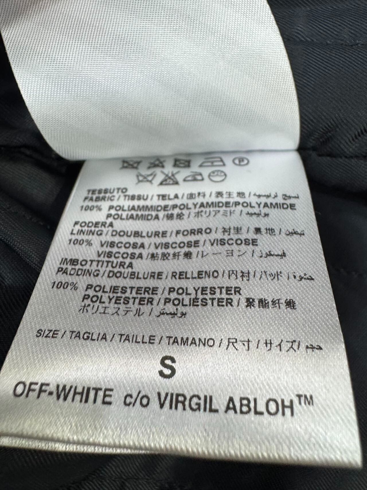 Off-White Off-White Men's Jacket EM60 Size S Size US S / EU 44-46 / 1 - 6 Thumbnail